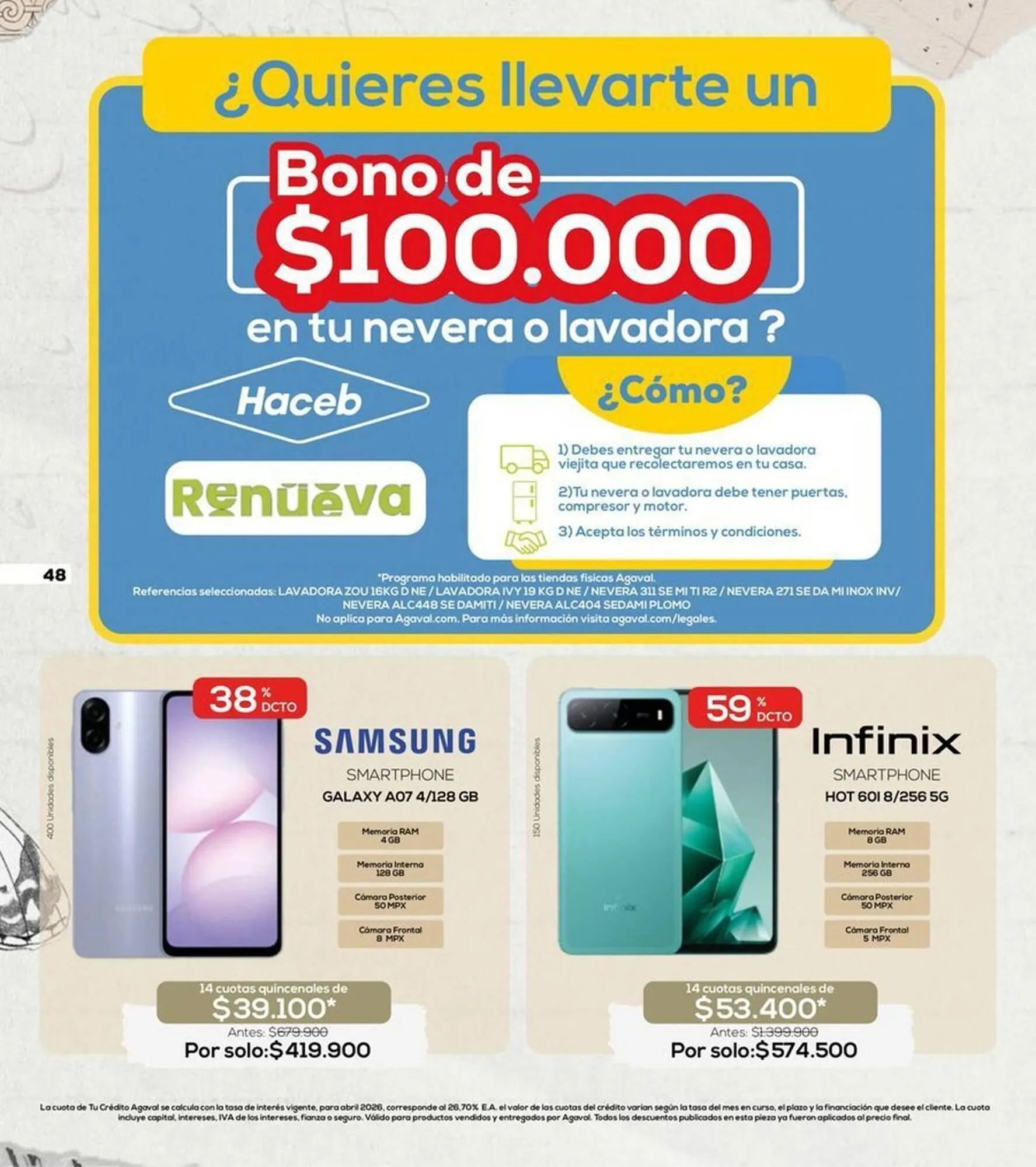 Catalogo de Catálogo Agaval 24 de abril al 10 de mayo 2026 - Pag 48