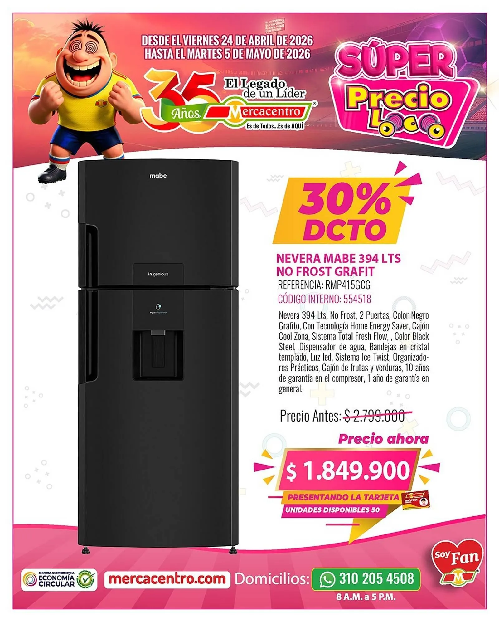 Catalogo de Catálogo MercaCentro 29 de abril al 5 de mayo 2026 - Pag 2