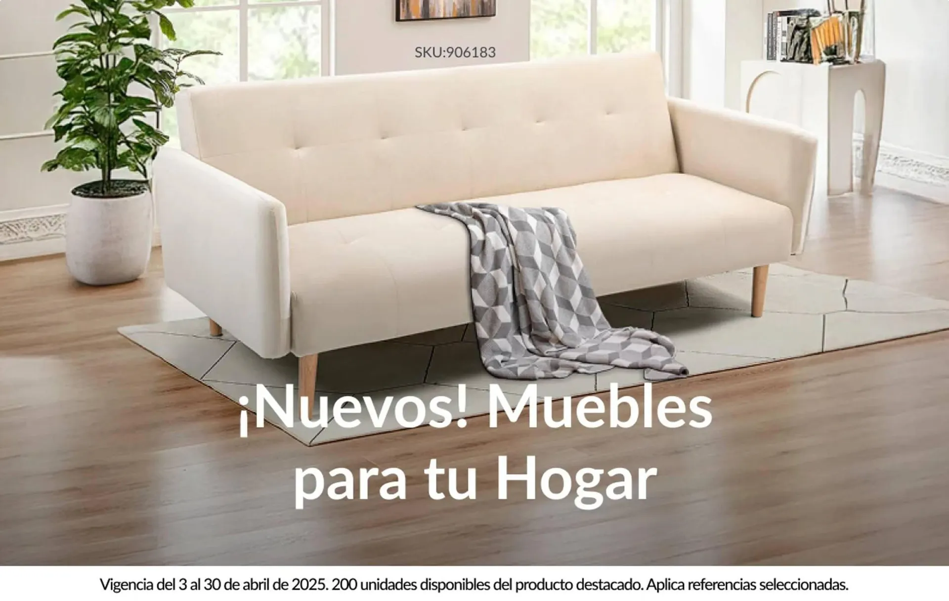 Catalogo de Catálogo Homecenter 3 de abril al 30 de abril 2025 - Pag 1