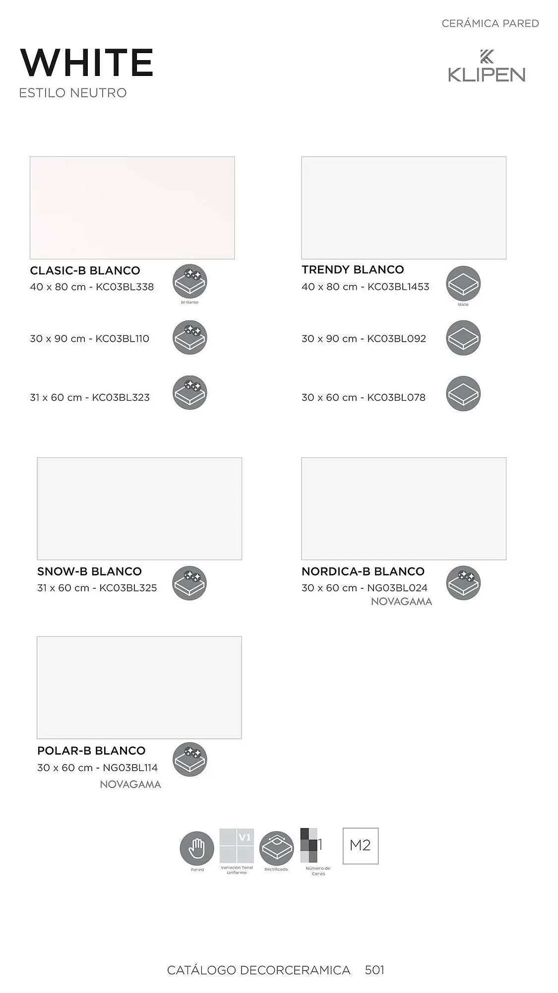 Catalogo de Catálogo Decorceramica 6 de noviembre al 6 de mayo 2025 - Pag 501