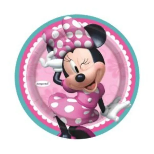 PLATO DISEÑO MINNIE X8