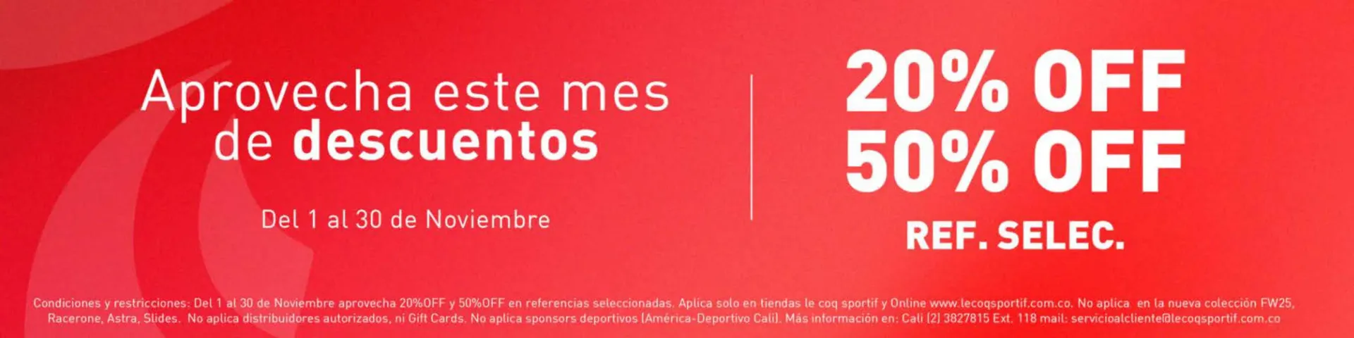 Catalogo de Catálogo Le Coq Sportif 7 de noviembre al 30 de noviembre 2025 - Pag 1