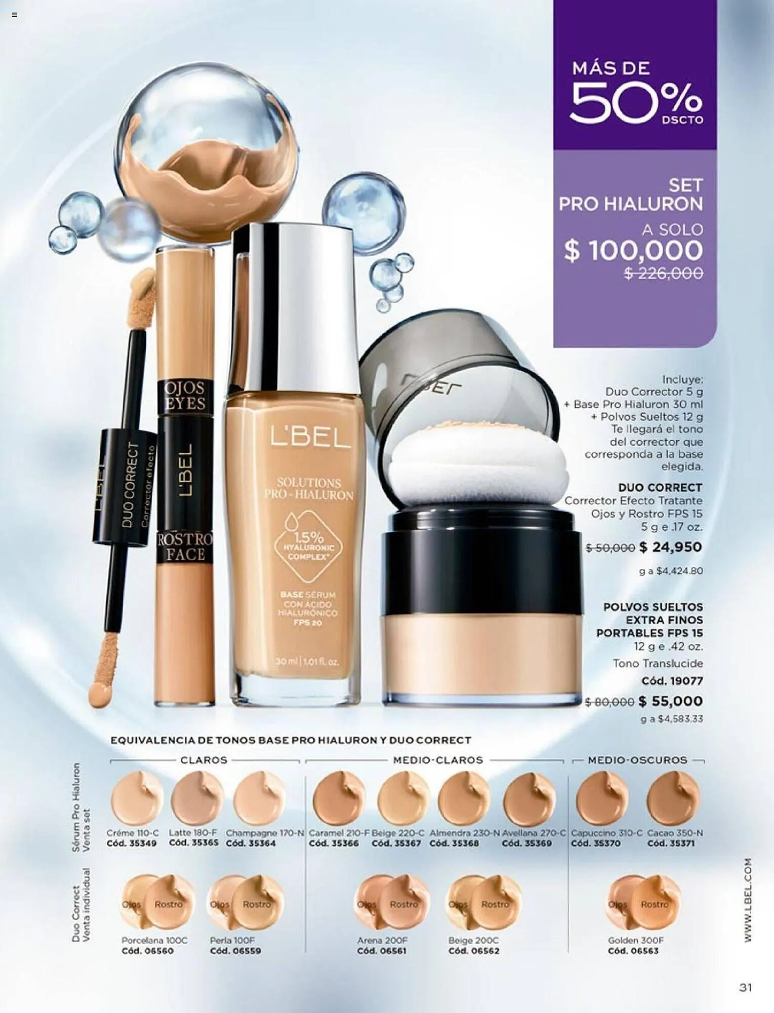 Catalogo de Catálogo L'bel 1 de agosto al 20 de agosto 2023 - Pag 31