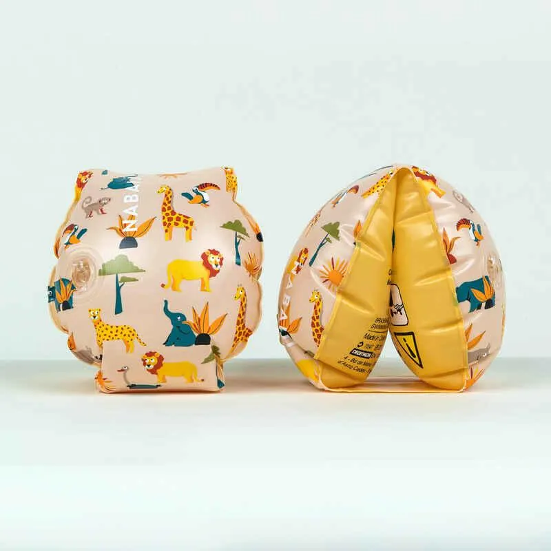 Flotadores de brazo Piscina Niños 11-30 kg Sabana Beis Estampado