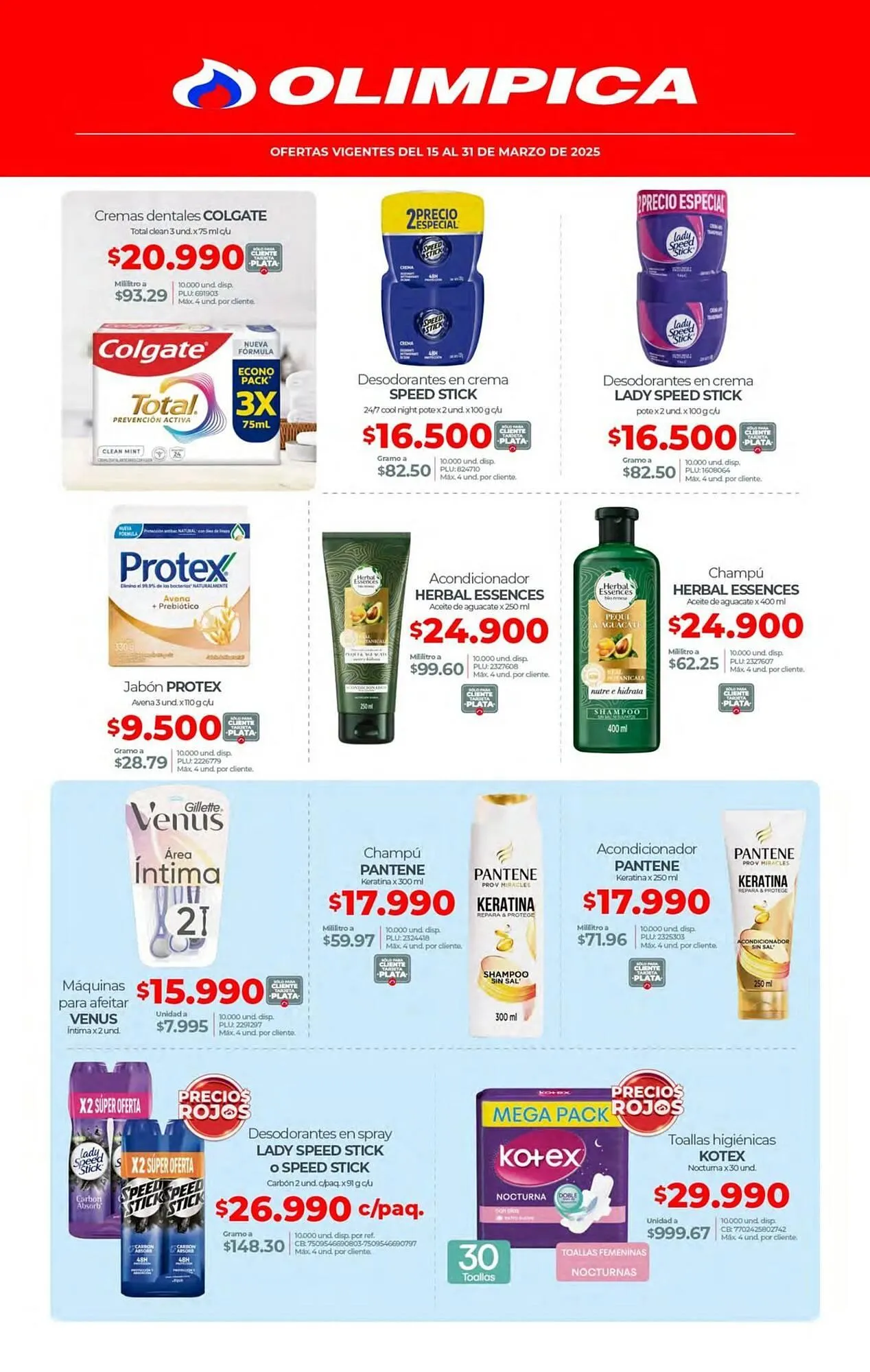 Catalogo de Catálogo Olímpica 13 de marzo al 31 de marzo 2025 - Pag 4