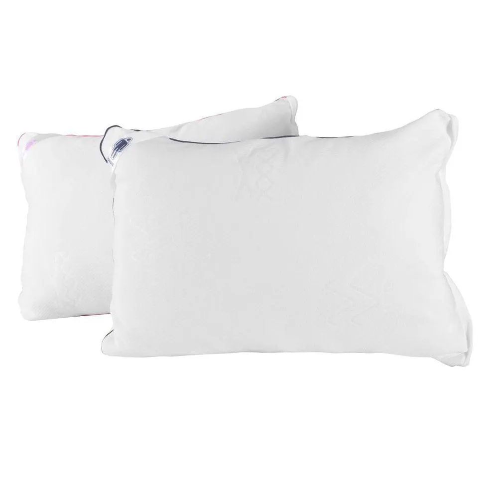 Combo Colchón Iris + Set Almohadas H&M Doble