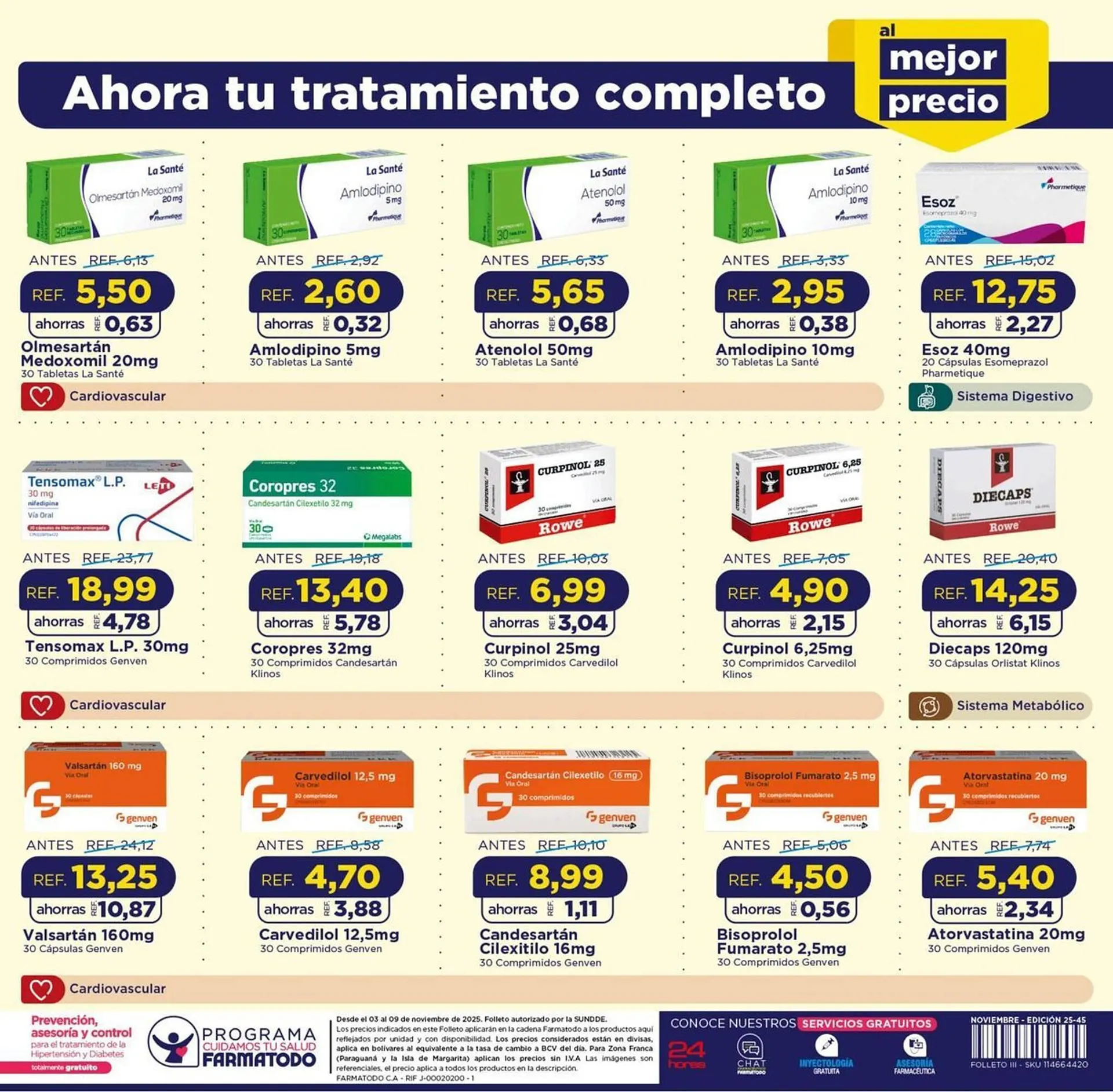 Catalogo de Catálogo FarmaTodo 3 de noviembre al 9 de noviembre 2025 - Pag 12
