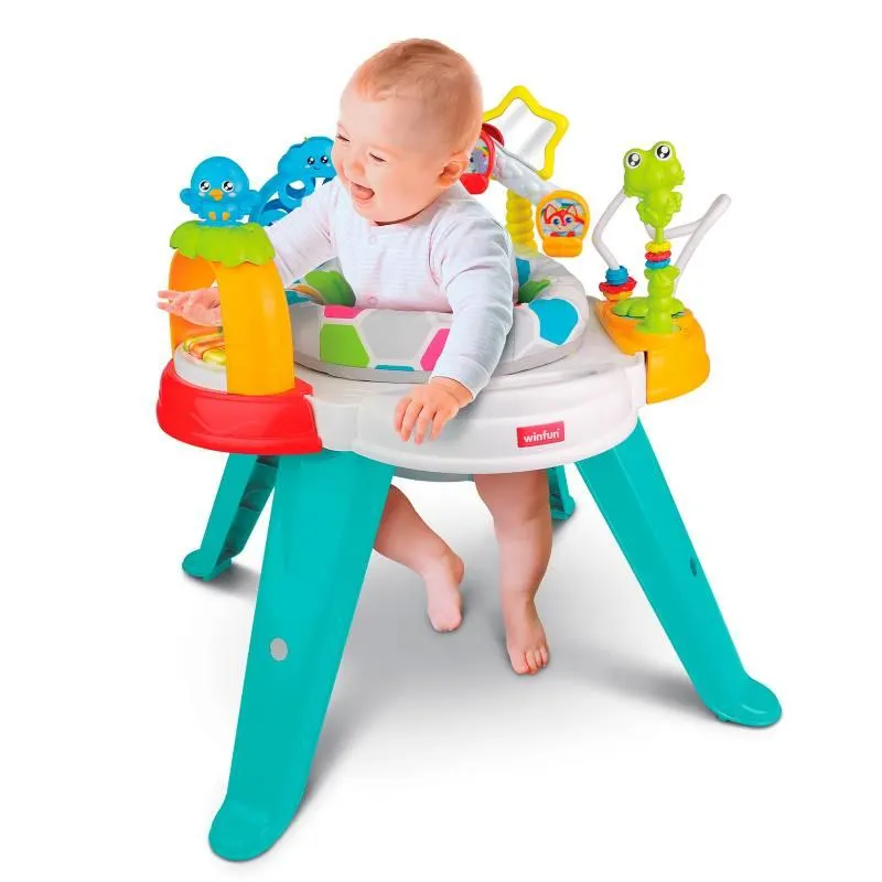 Juguete de Bebé WinFun Centro de Actividades con Luces y Sonido (a partir de los 6 meses hasta los 36 meses)