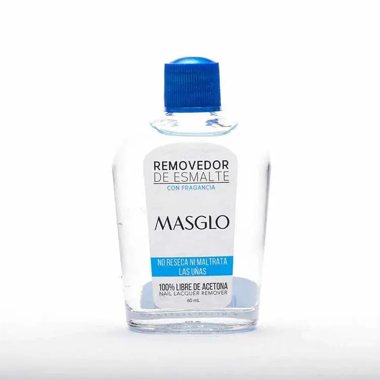 Removedor Esmalte Azul X60Ml.Masglo