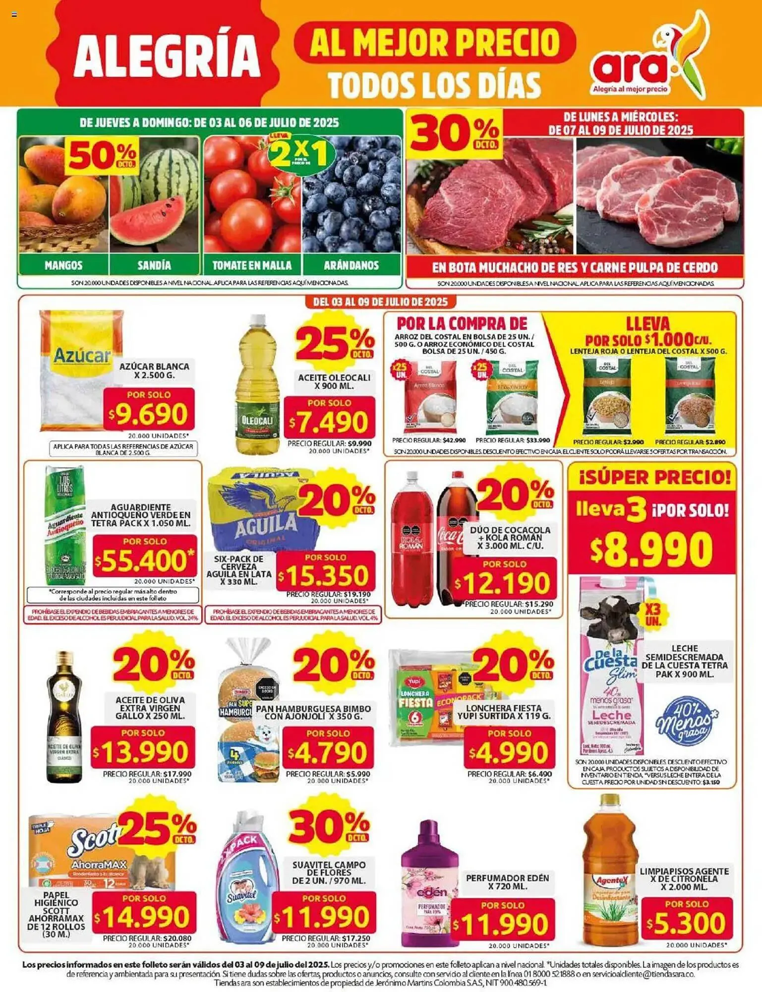 Catalogo de Catálogo Ara 3 de julio al 10 de julio 2025 - Pag 2