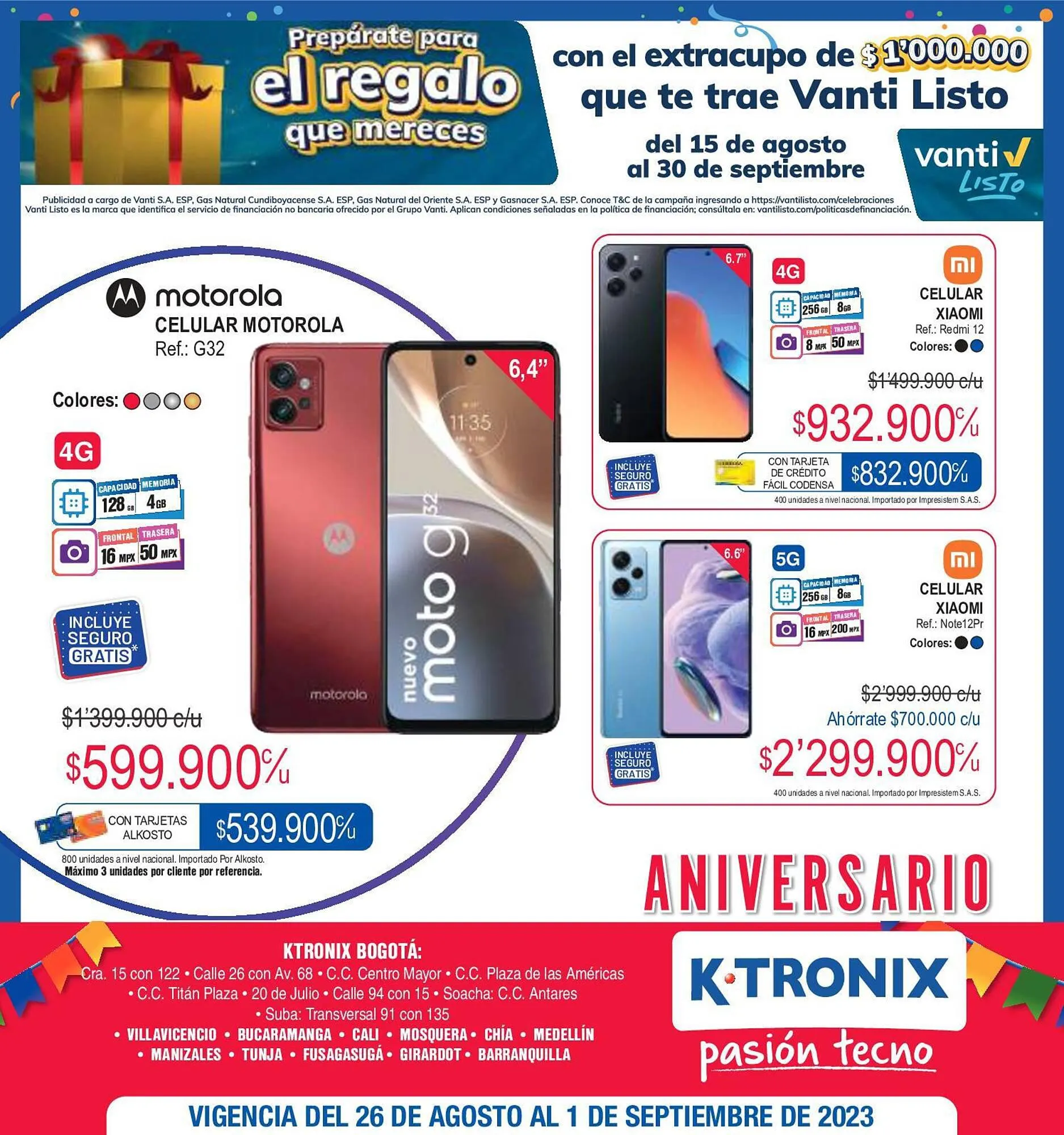 Catalogo de Catálogo Ktronix 26 de agosto al 1 de septiembre 2023 - Pag 8