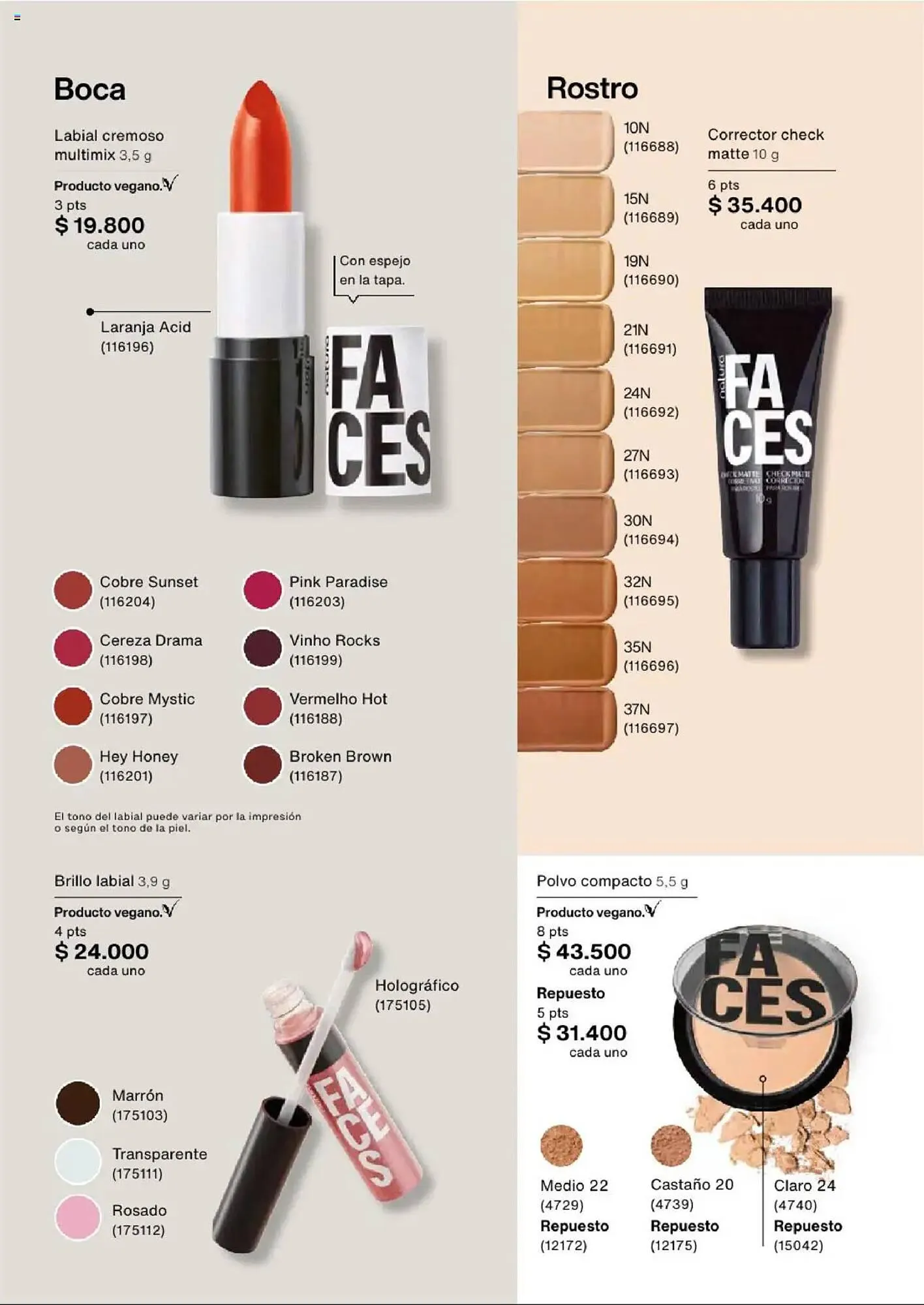 Catalogo de Catálogo Natura 24 de septiembre al 9 de noviembre 2025 - Pag 84