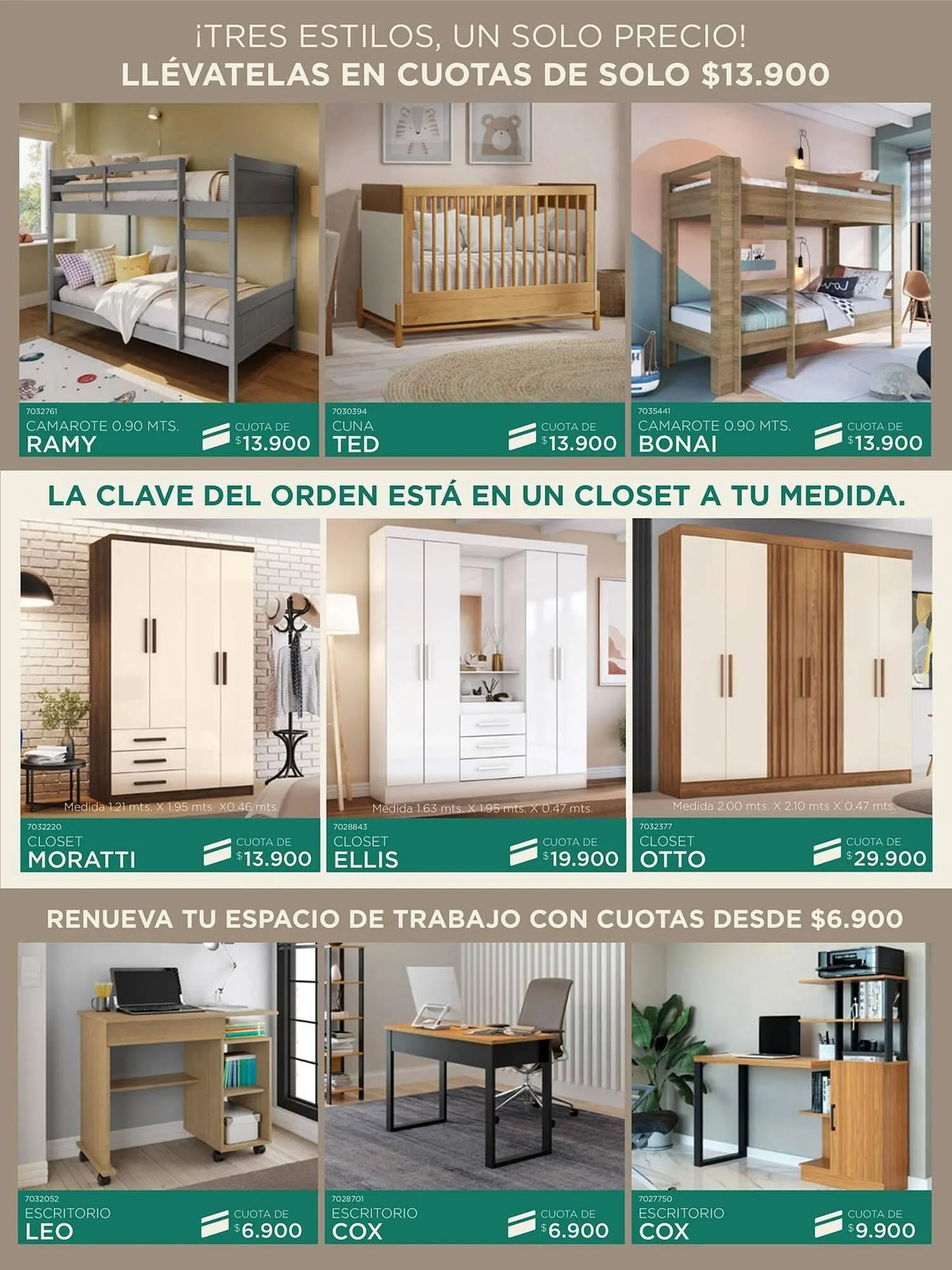 Catalogo de Catálogo Muebles Jamar 5 de agosto al 31 de agosto 2025 - Pag 10
