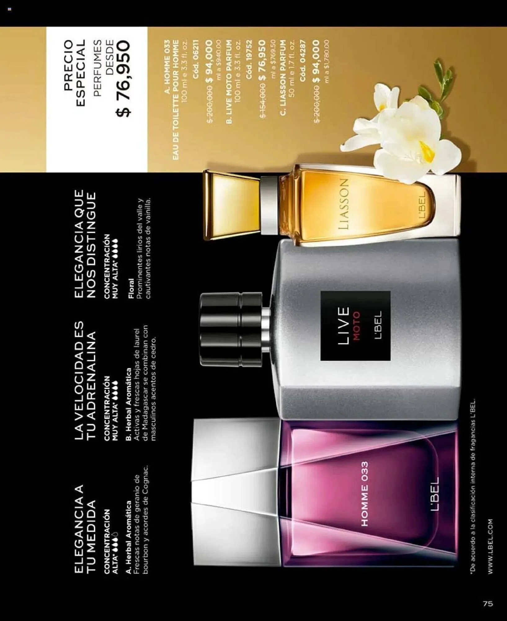 Catalogo de Catálogo L'bel 12 de septiembre al 2 de octubre 2023 - Pag 75