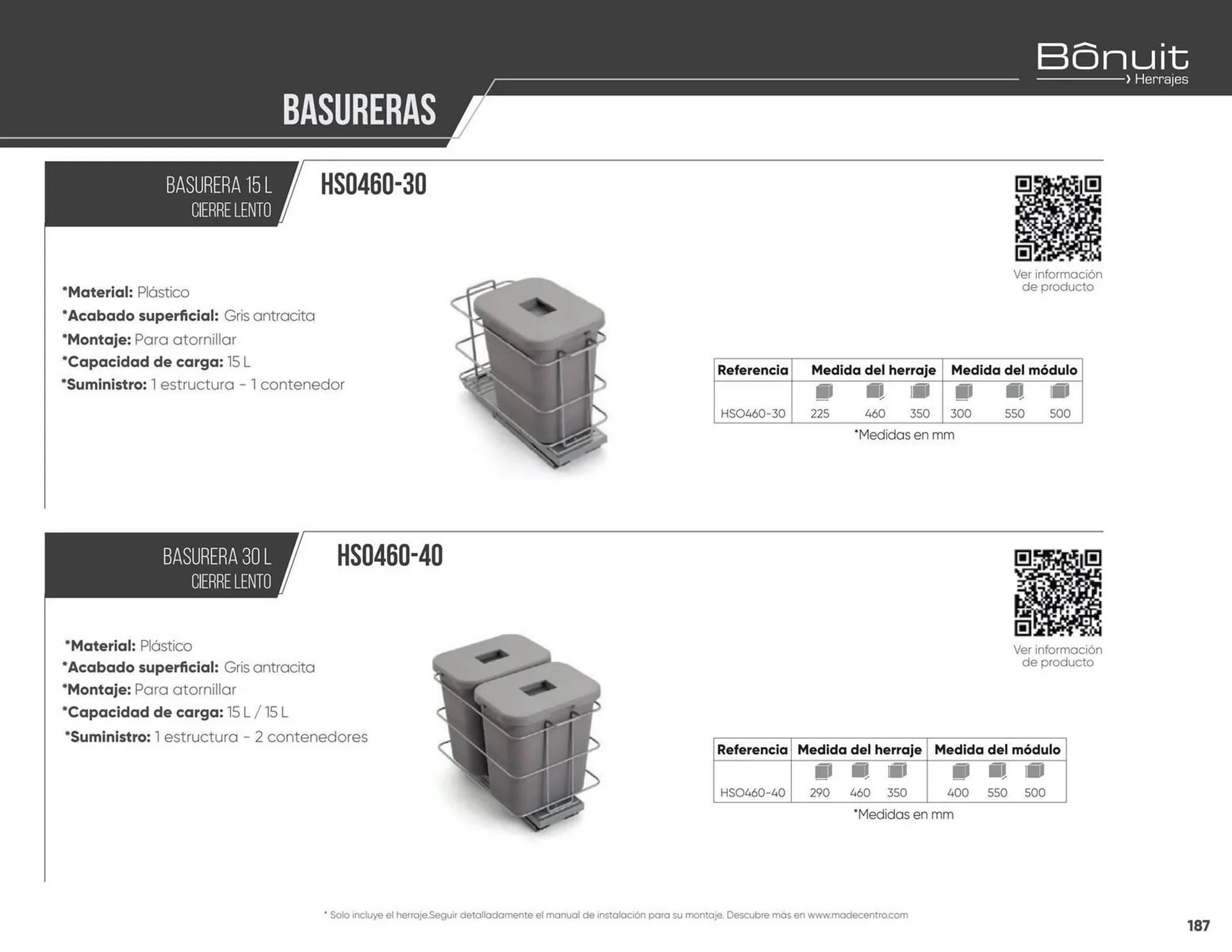 Catalogo de Catálogo Madecentro 14 de septiembre al 31 de diciembre 2024 - Pag 185