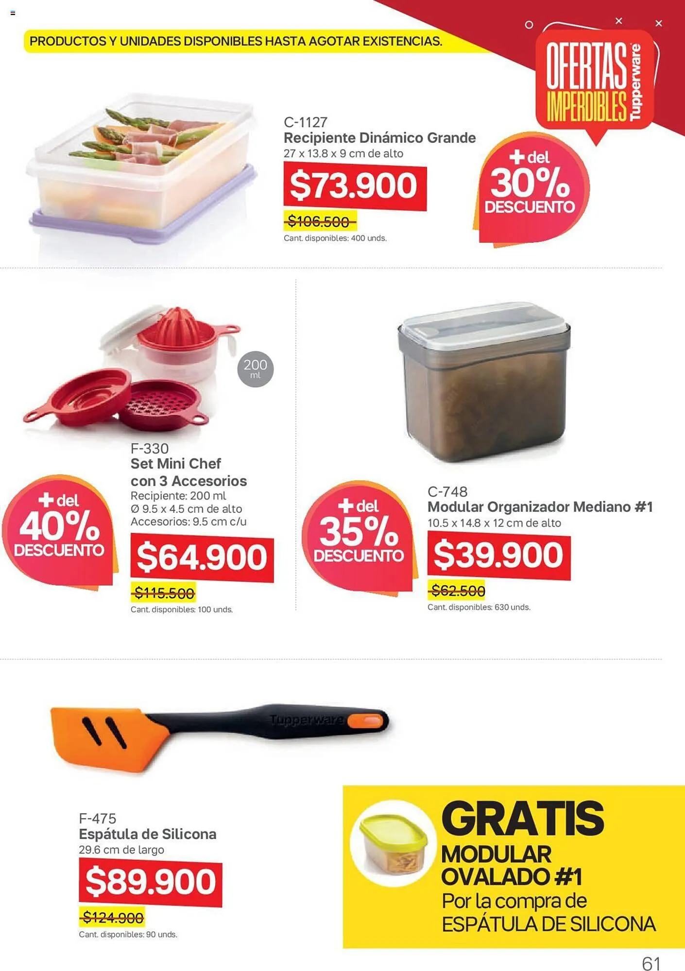Catalogo de Catálogo Tupperware 3 de noviembre al 30 de noviembre 2023 - Pag 61