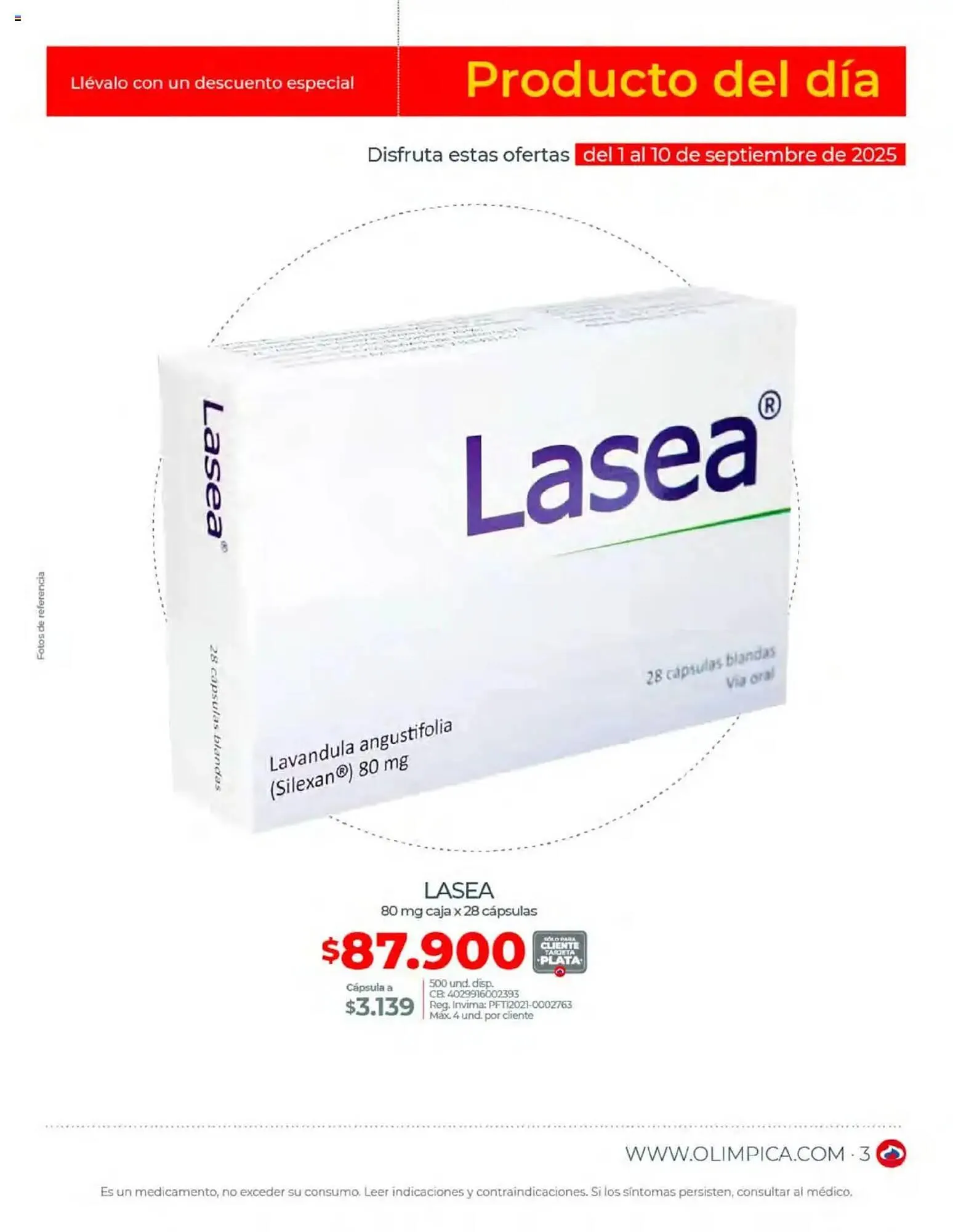 Catalogo de Catálogo Olímpica 1 de septiembre al 1 de octubre 2025 - Pag 3