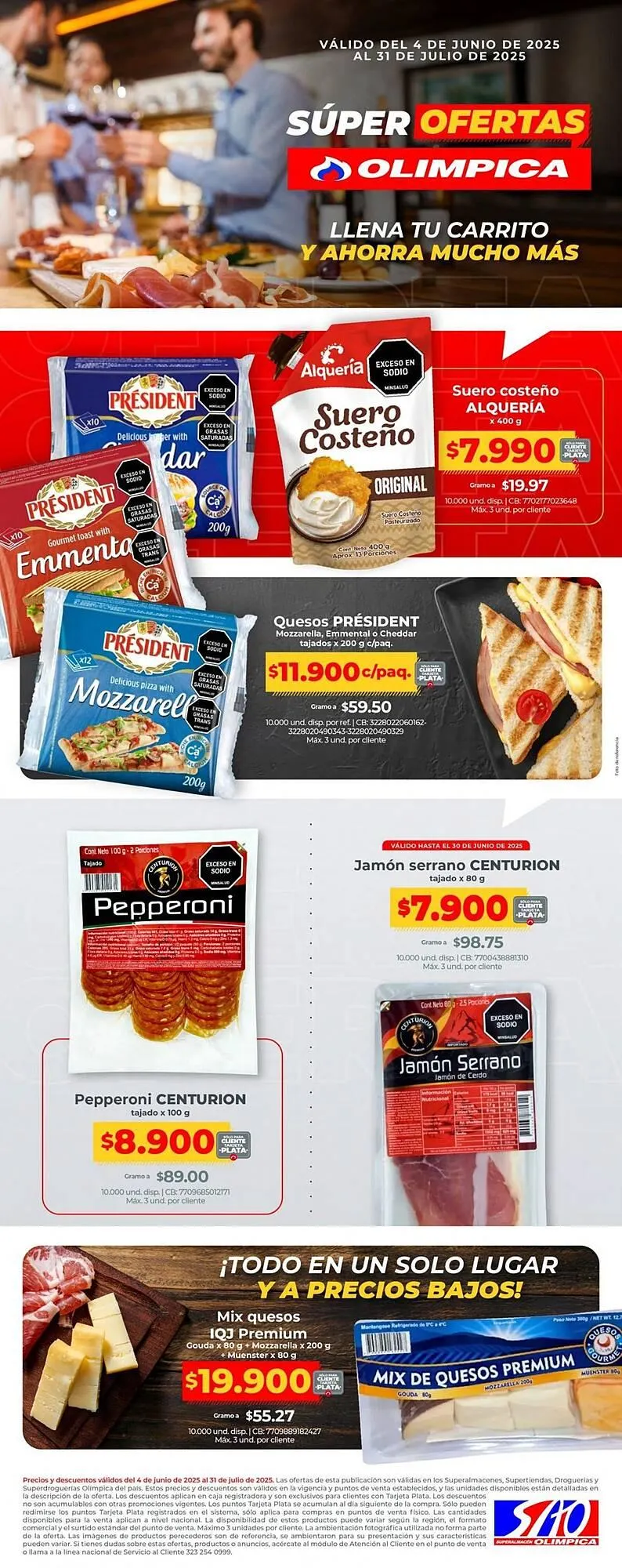 Catalogo de Catálogo Olímpica 4 de junio al 31 de julio 2025 - Pag 1