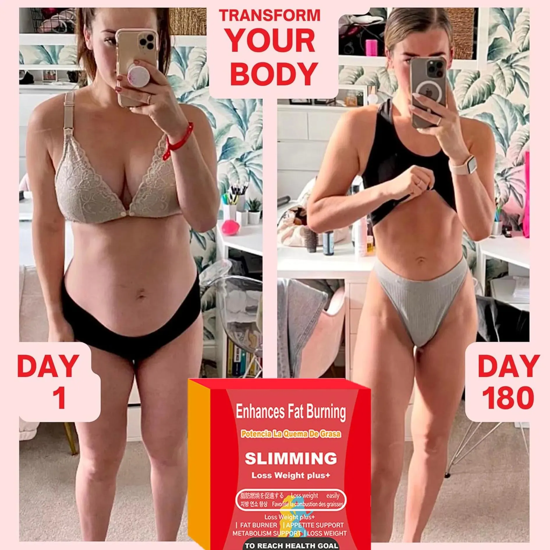 Traditional Chinese Medicine Vitamin Fat Burner Strong Burning Fat Massager Capsule Female fat burner Weight loss for men