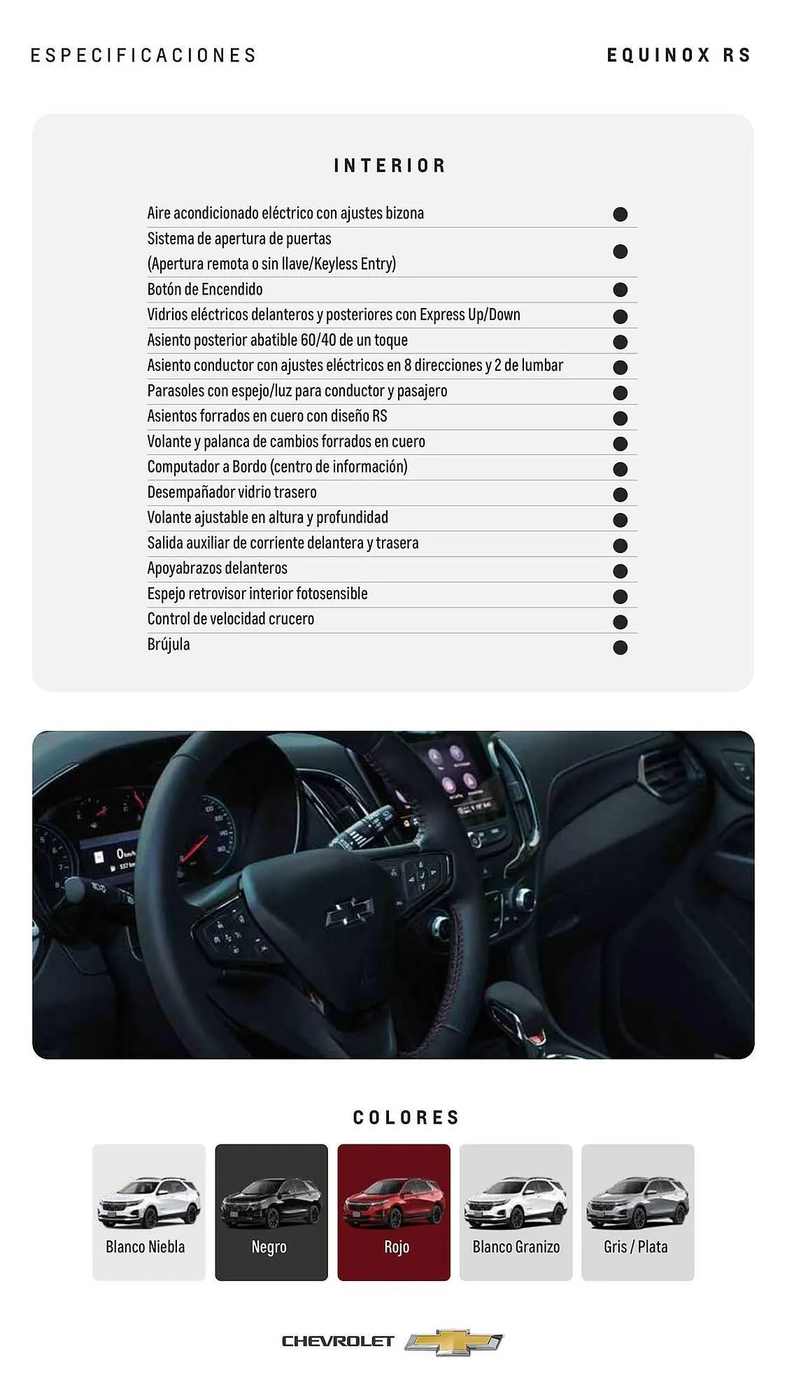 Catalogo de Catálogo Chevrolet 17 de julio al 30 de noviembre 2025 - Pag 5