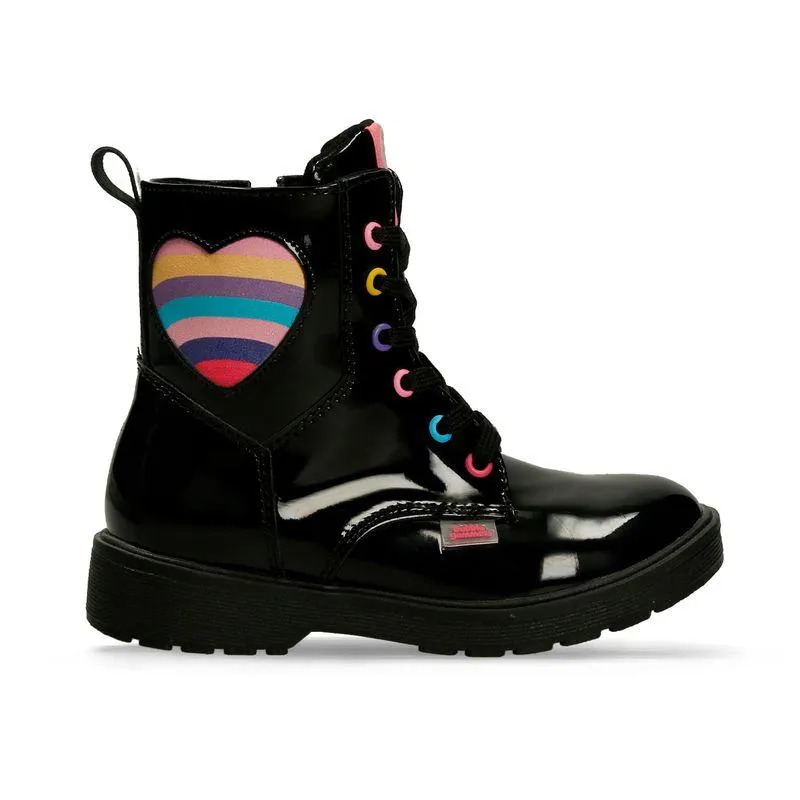 Botas Negro Bubblegummers Picara Niña