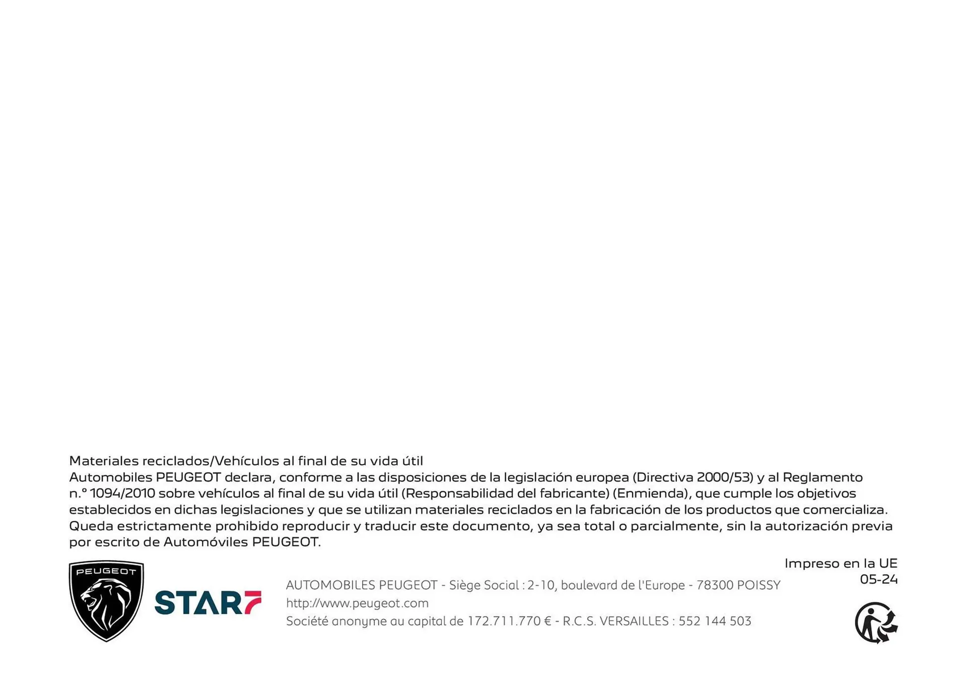 Catalogo de Catálogo Peugeot 7 de septiembre al 7 de septiembre 2026 - Pag 285