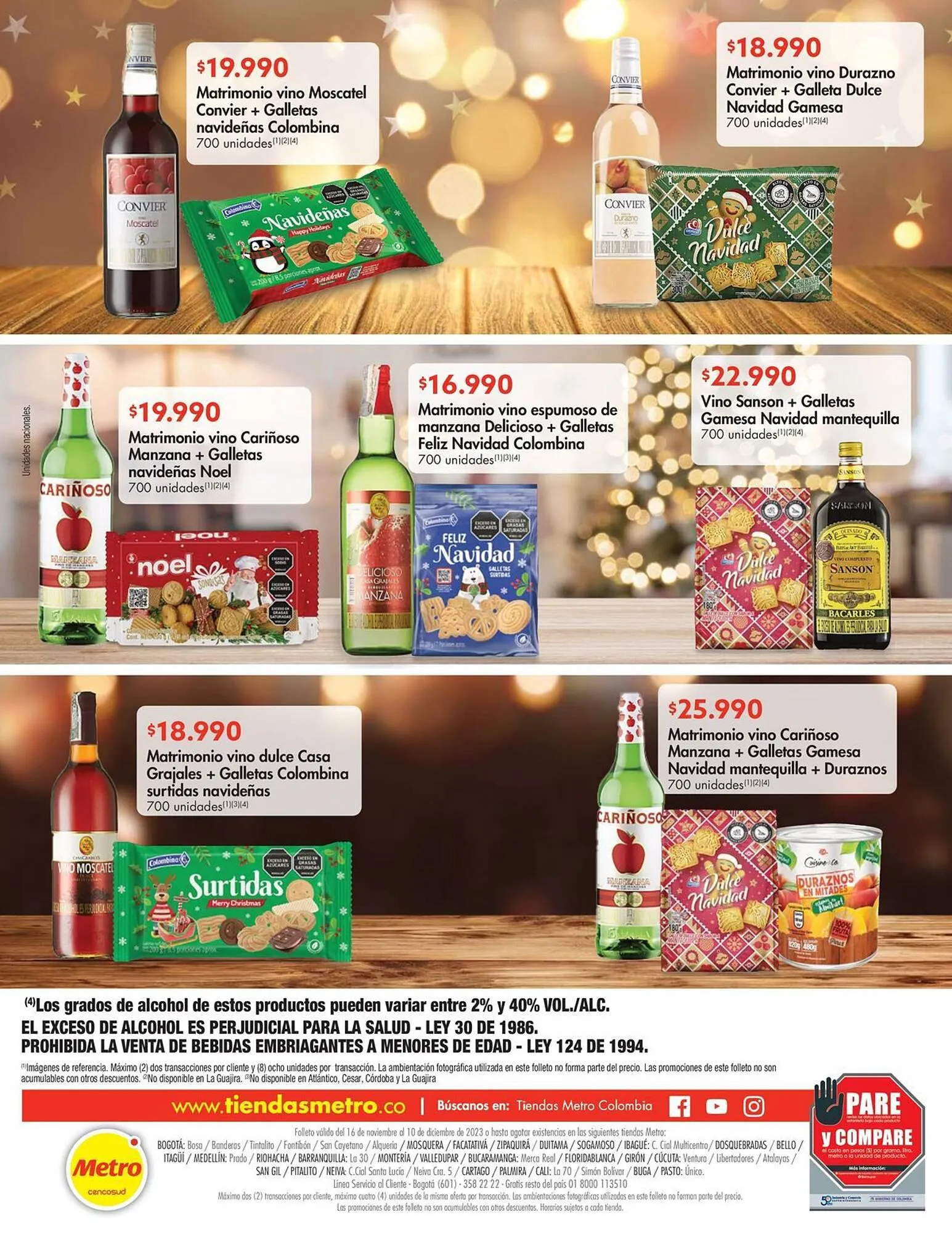 Catalogo de Catálogo Metro 16 de noviembre al 10 de diciembre 2023 - Pag 14