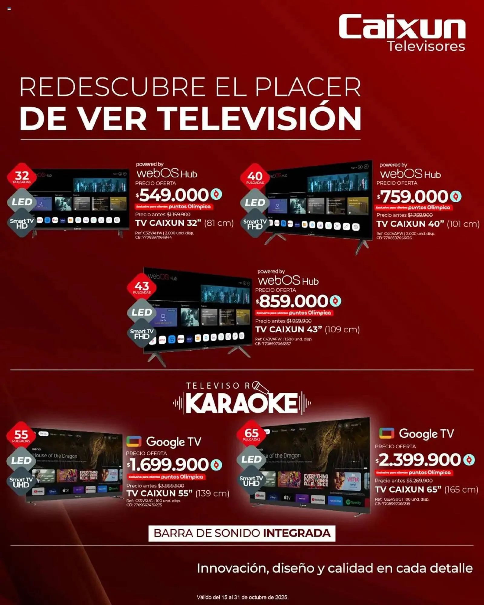 Catalogo de Catálogo Olímpica 18 de octubre al 1 de noviembre 2025 - Pag 2