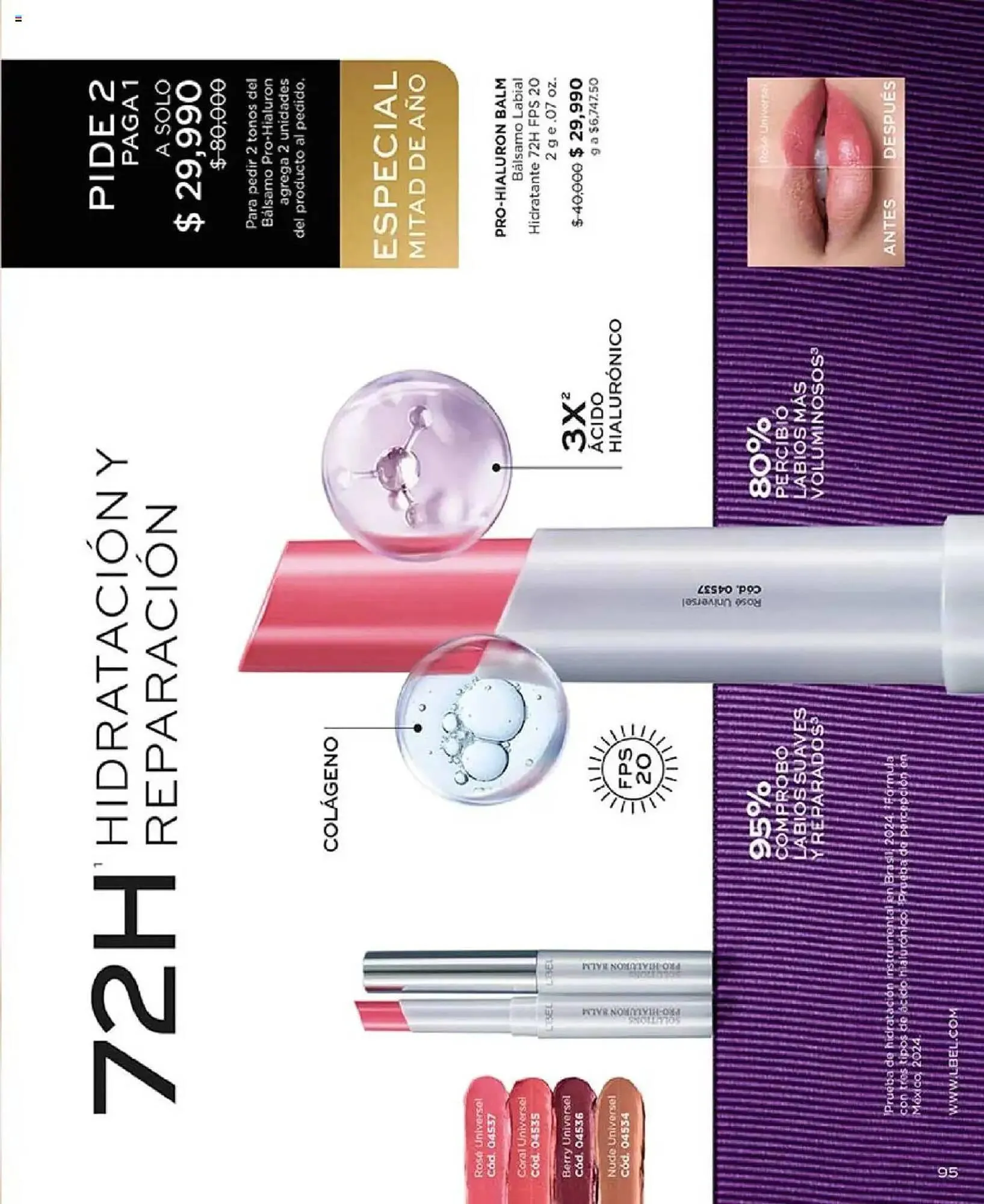 Catalogo de Catálogo L'bel 27 de mayo al 27 de julio 2025 - Pag 95