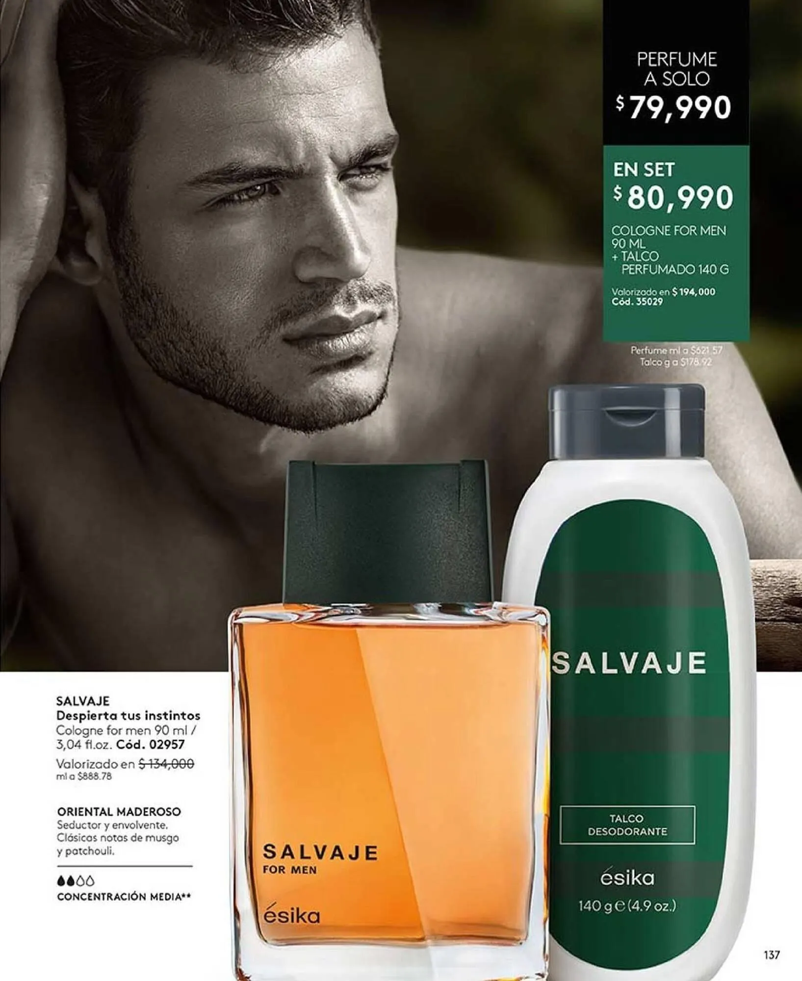 Catalogo de Catálogo Ésika 1 de noviembre al 30 de noviembre 2025 - Pag 137