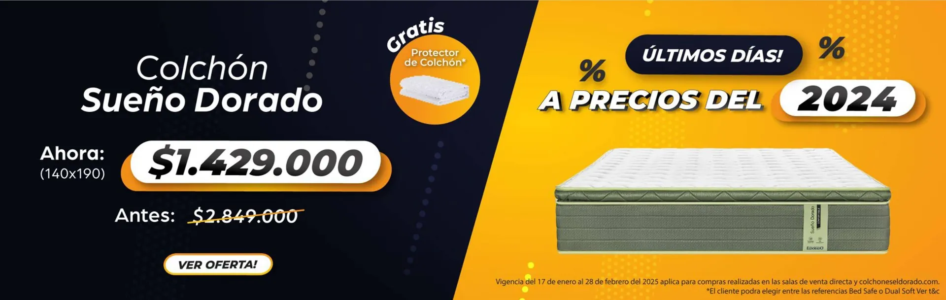 Catalogo de Catálogo Colchones El Dorado 28 de enero al 1 de marzo 2025 - Pag 2