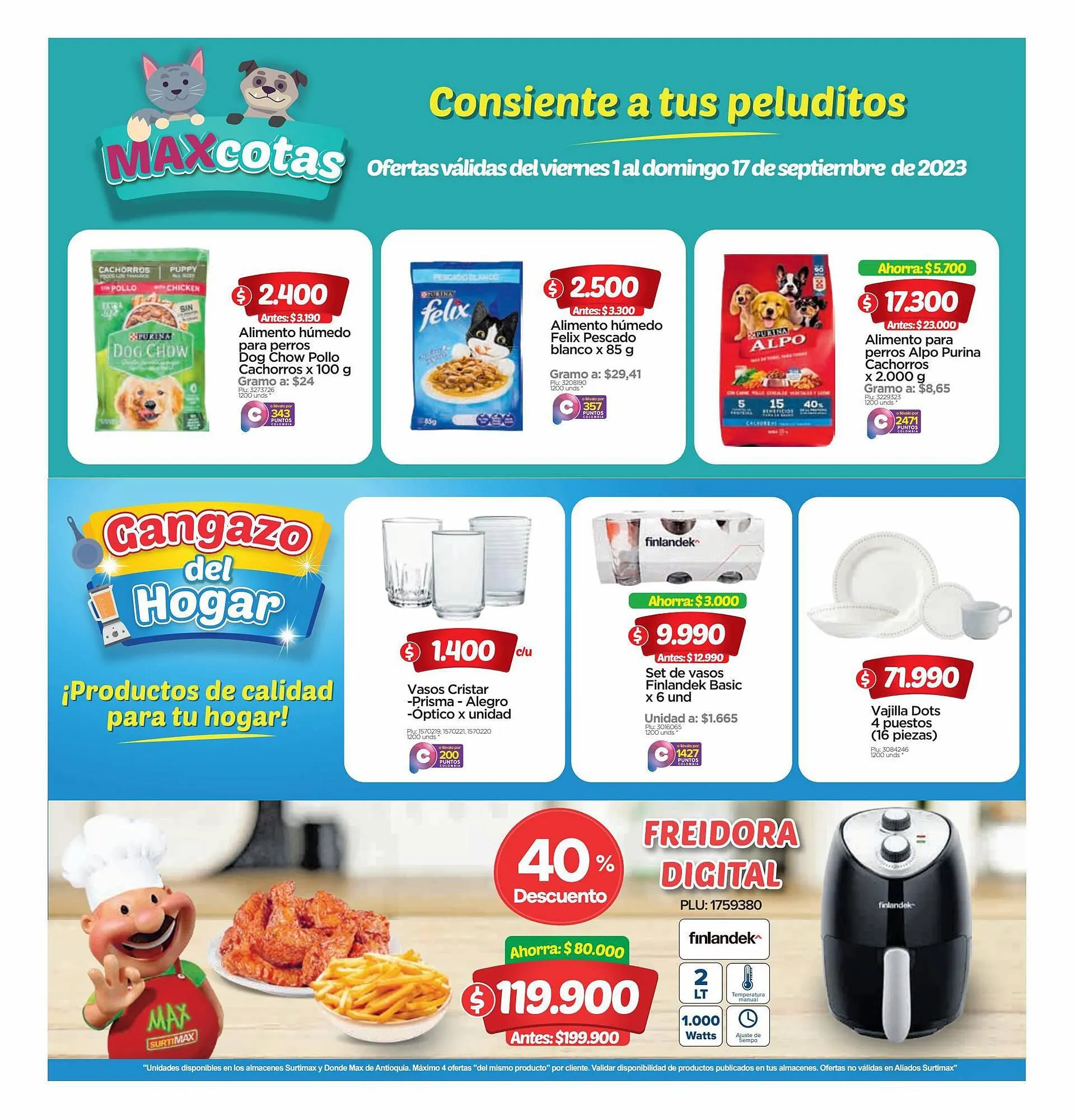 Catalogo de Catálogo Surtimax 2 de septiembre al 17 de septiembre 2023 - Pag 5