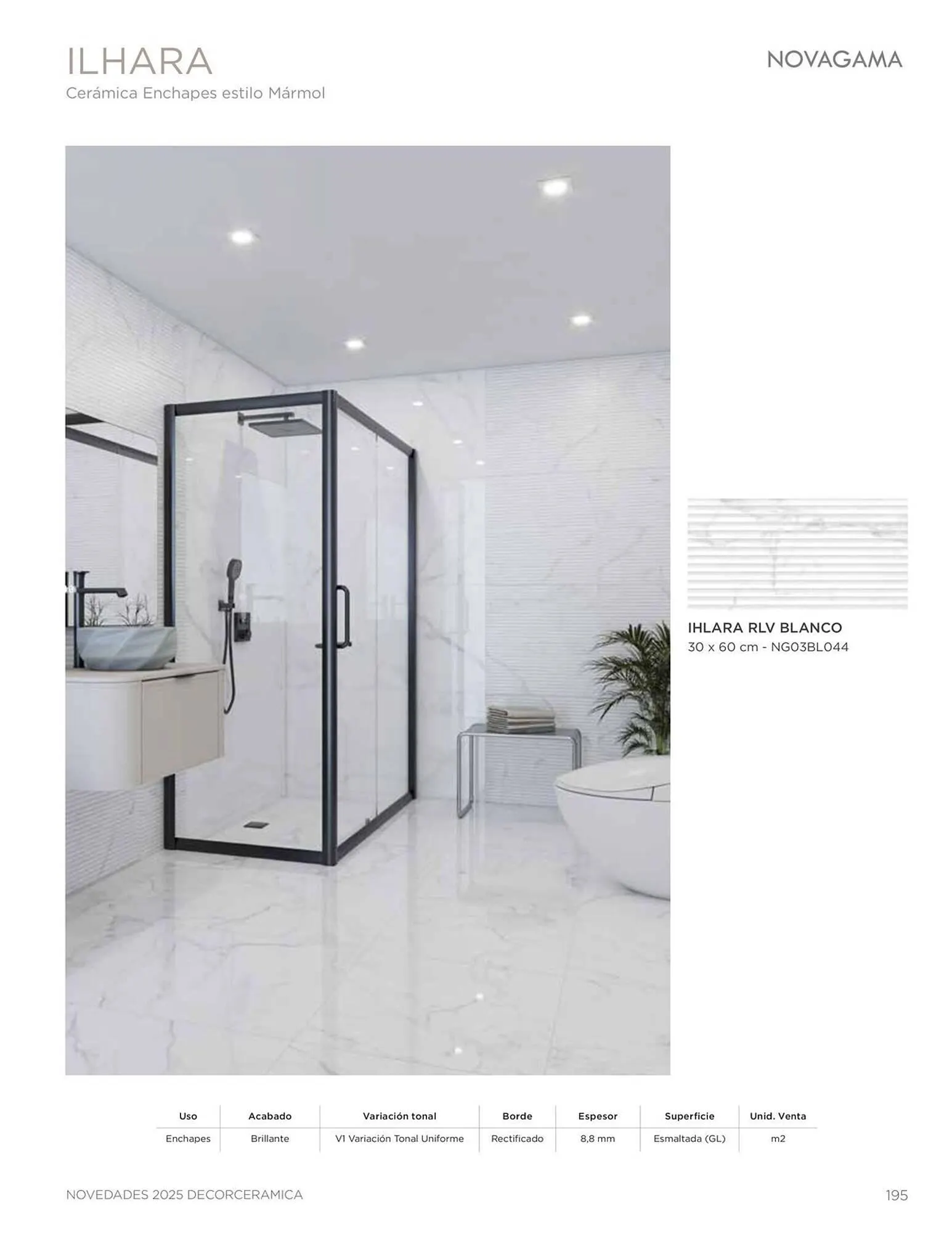 Catalogo de Catálogo Decorceramica 9 de diciembre al 31 de diciembre 2025 - Pag 195