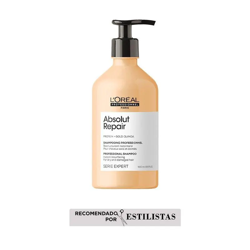 Shampoo Absolut Repair Reparación Cabello Dañado - Loreal Professionnel