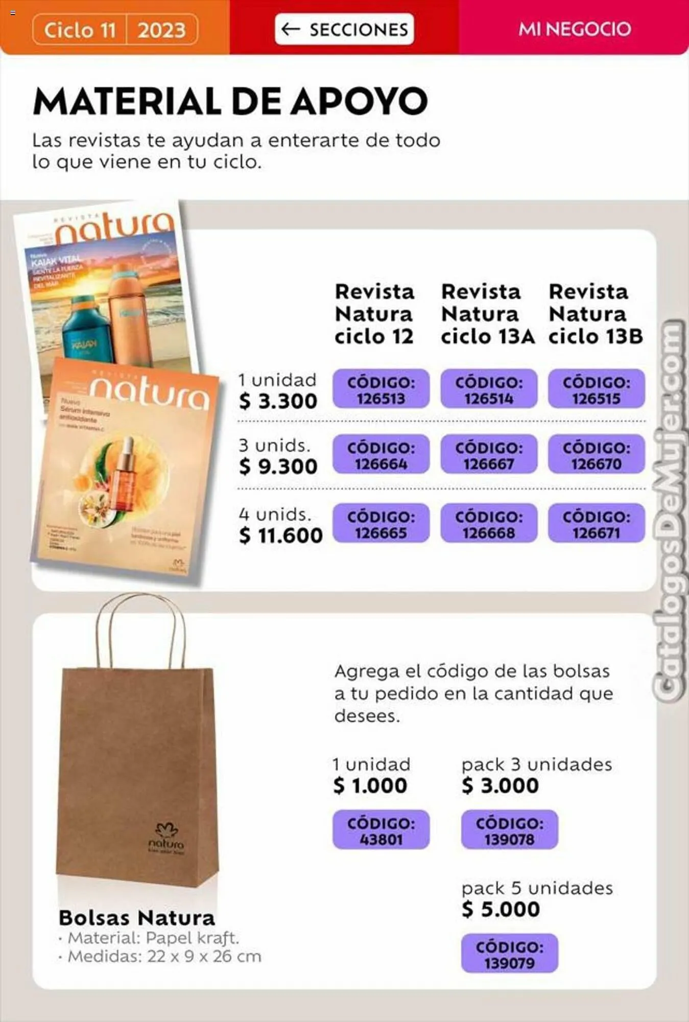 Catalogo de Catálogo Natura 22 de julio al 15 de agosto 2023 - Pag 48