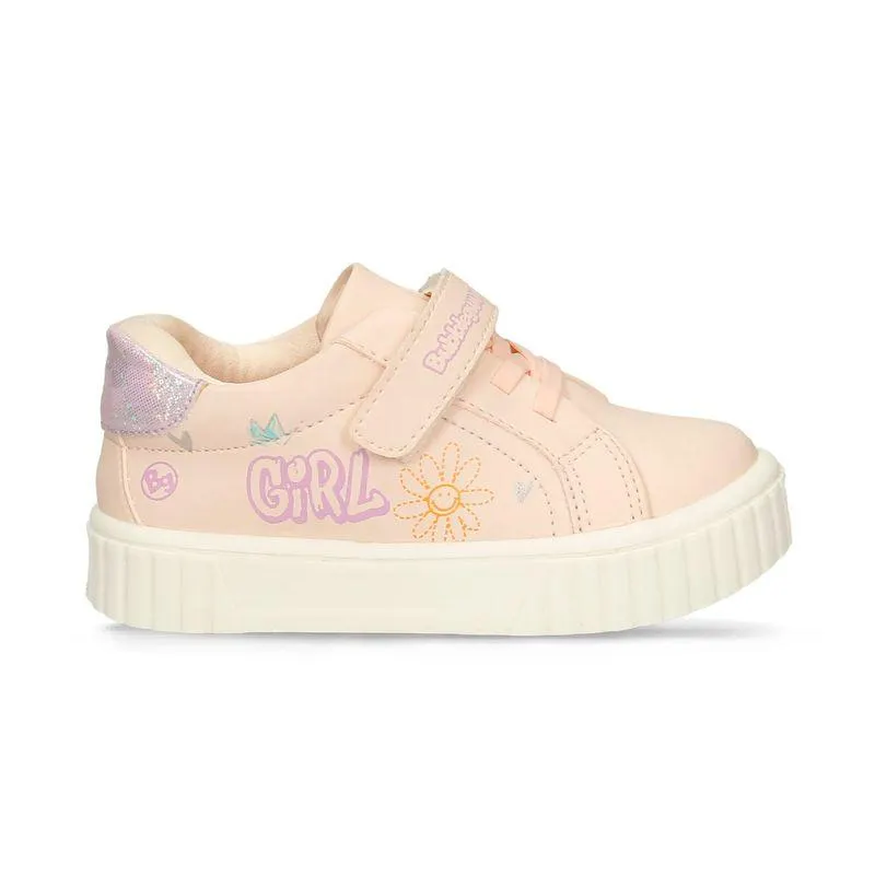 Tenis Casuales Palo De Rosa Bubblegummers Rima Niña