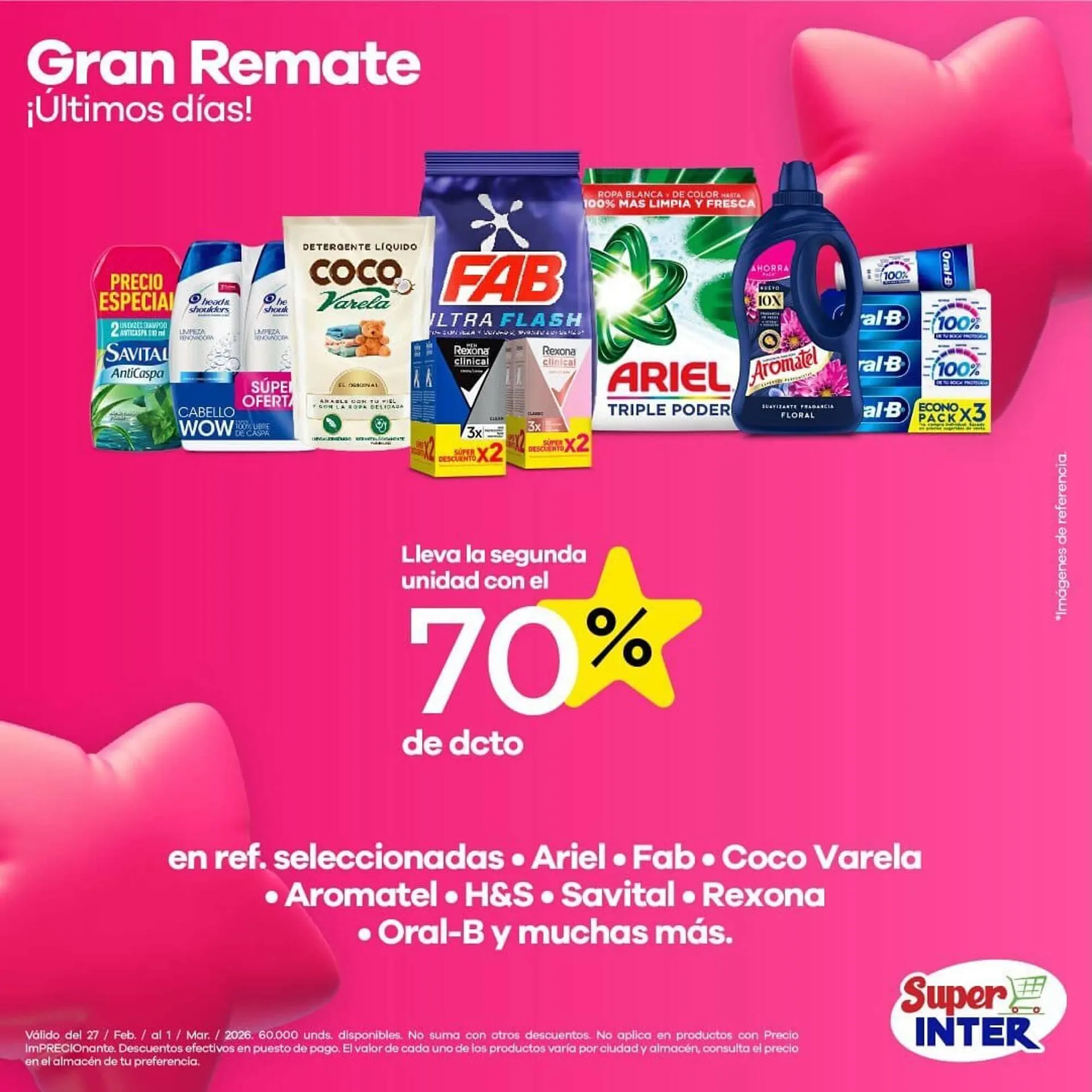 Catalogo de Catálogo Super Inter 27 de febrero al 1 de marzo 2026 - Pag 1