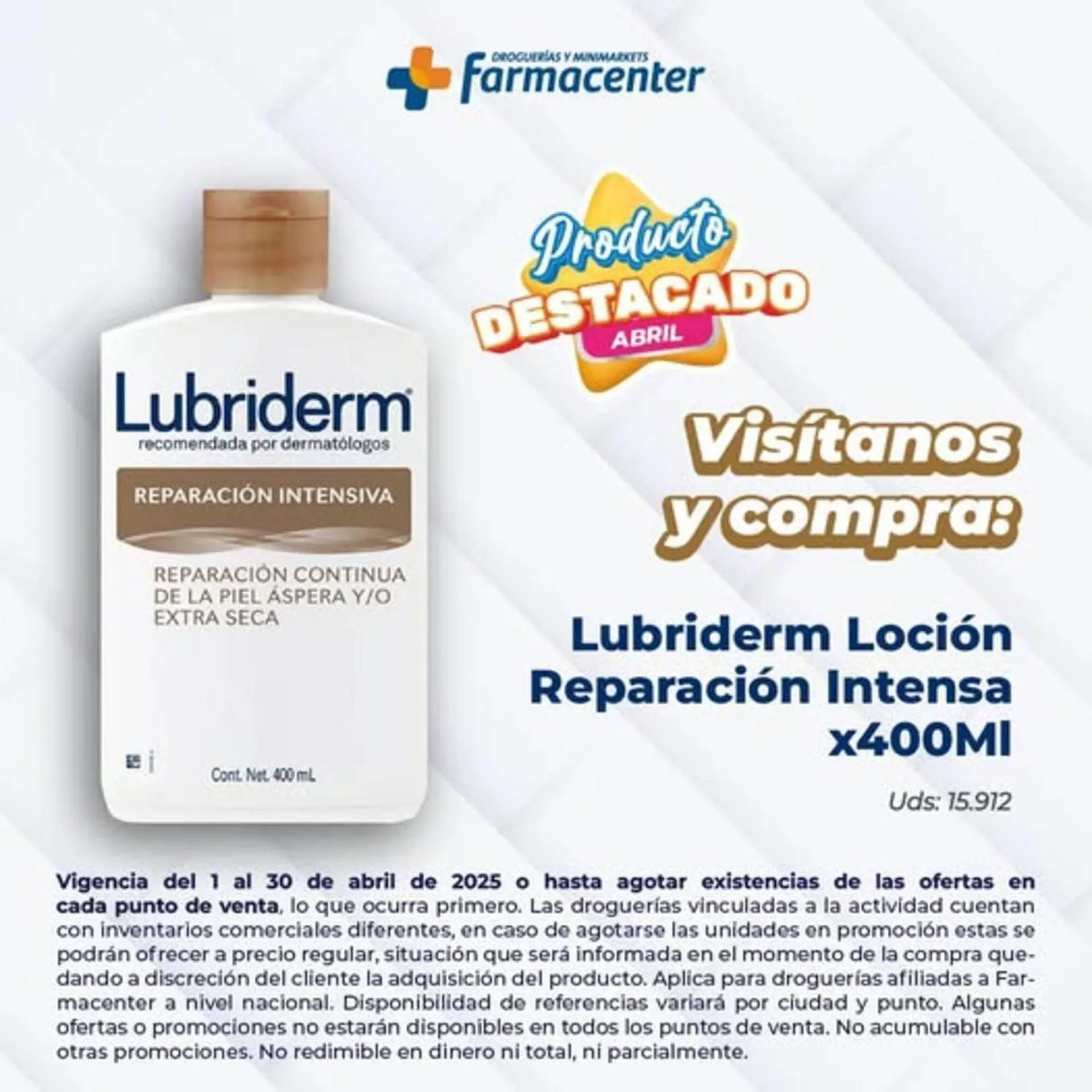 Catalogo de Catálogo Farmacenter 7 de abril al 30 de abril 2025 - Pag 1