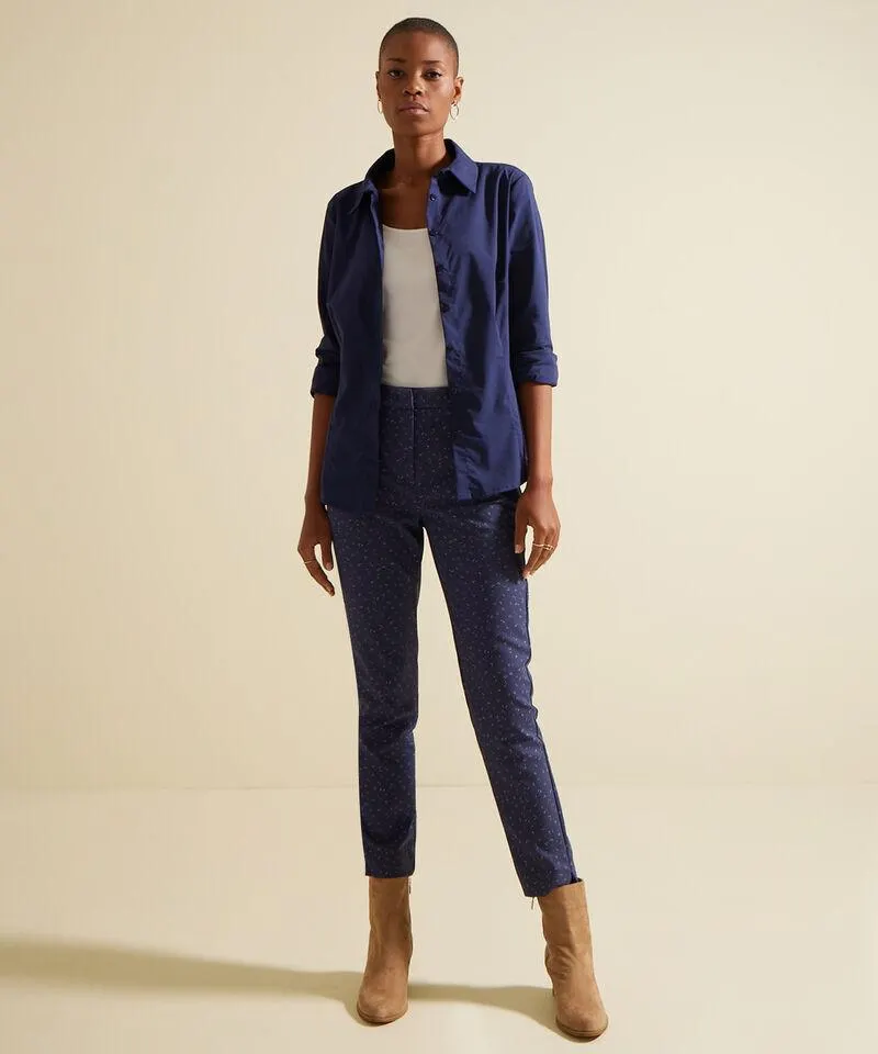 Pantalón Clásico Estampado