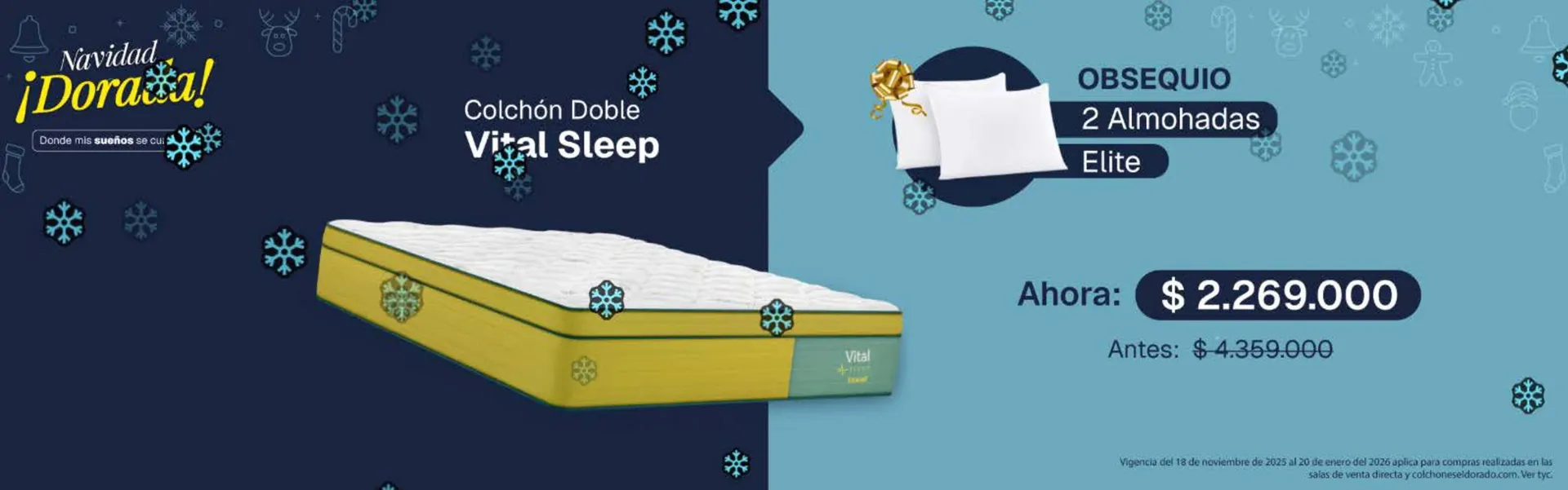 Catalogo de Catálogo Colchones El Dorado 10 de diciembre al 20 de enero 2026 - Pag 5