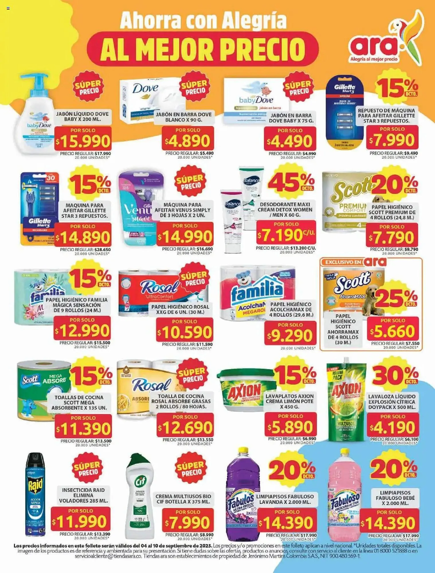 Catalogo de Catálogo Ara 5 de septiembre al 10 de septiembre 2025 - Pag 9