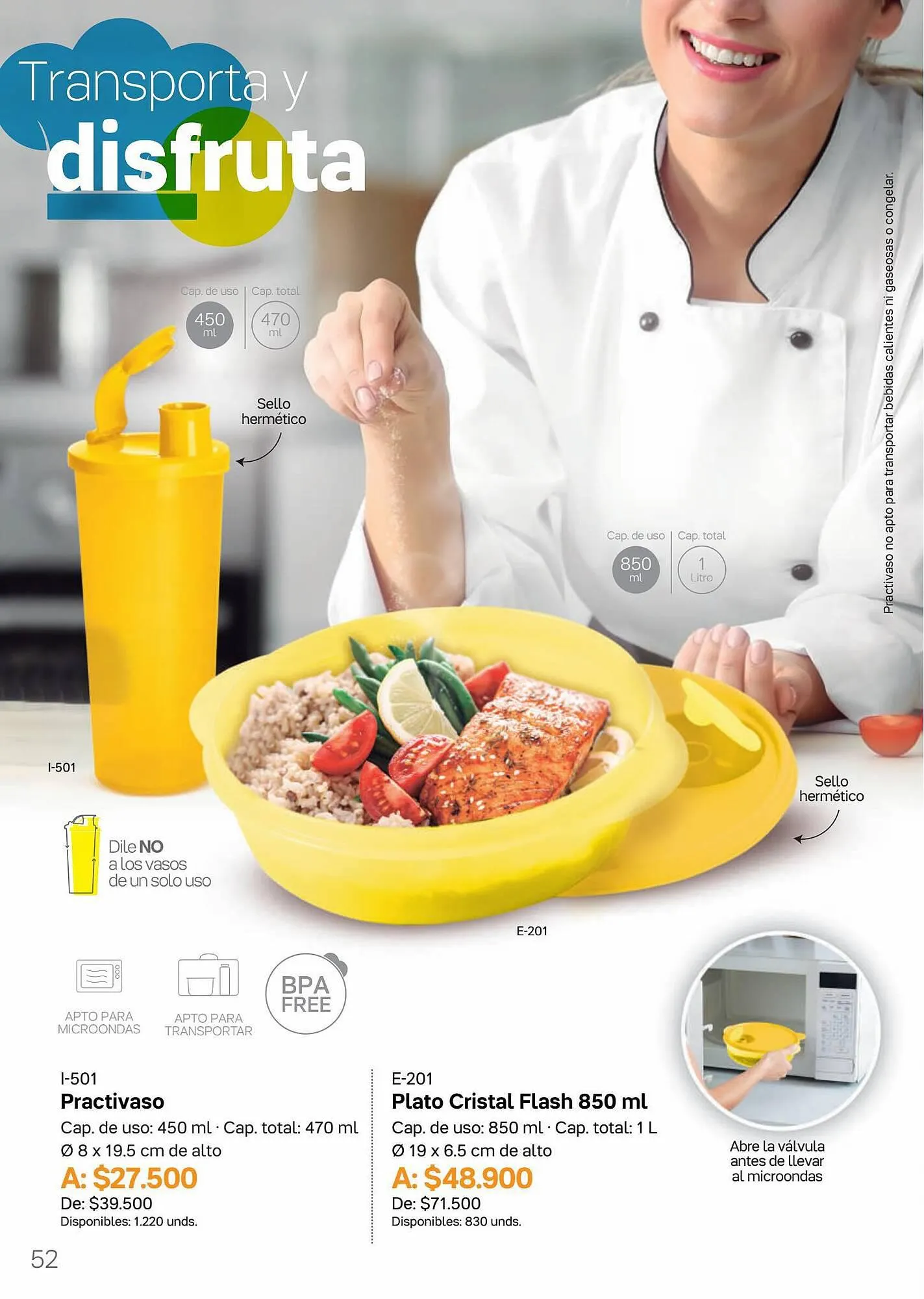 Catalogo de Catálogo Tupperware 8 de septiembre al 5 de octubre 2023 - Pag 52