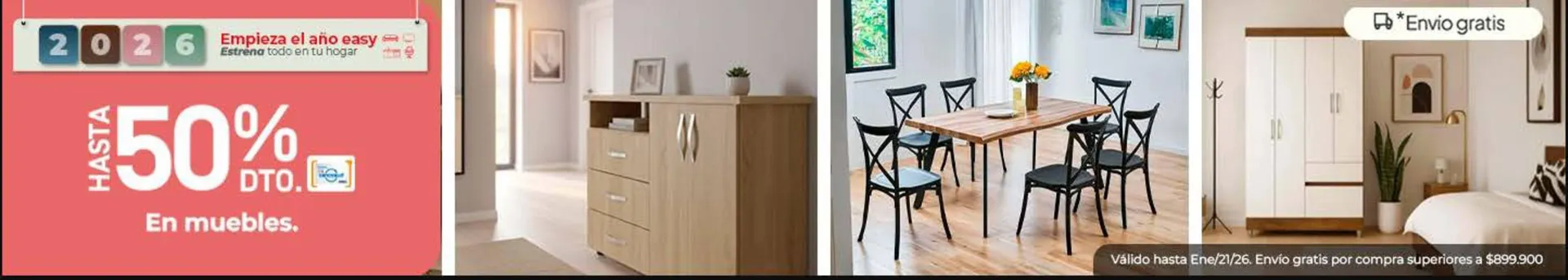 Catalogo de Catálogo Easy 15 de enero al 21 de enero 2026 - Pag 1