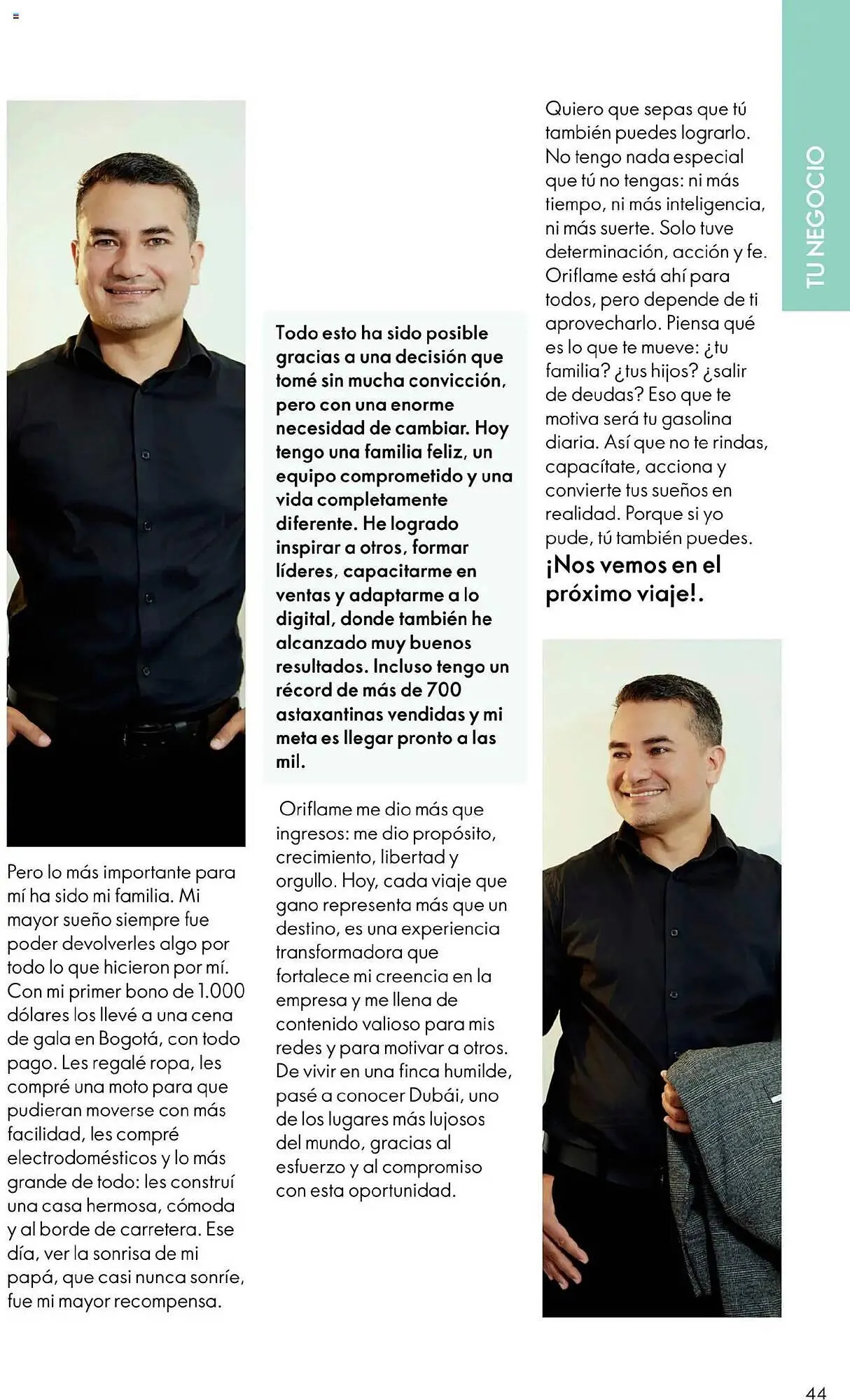 Catalogo de Catálogo Oriflame 31 de mayo al 20 de junio 2025 - Pag 44