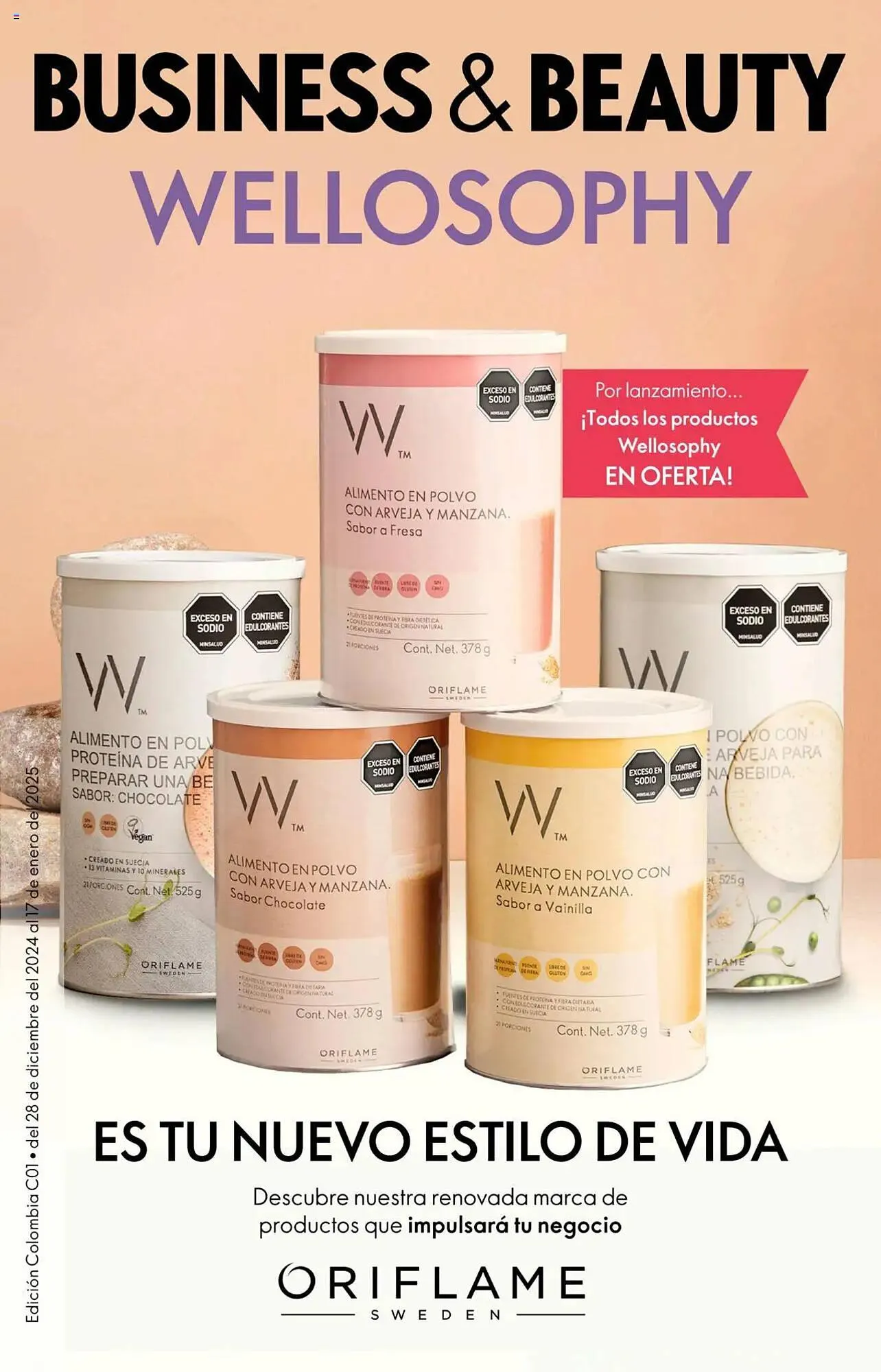Catalogo de Catálogo Oriflame 28 de diciembre al 17 de enero 2025 - Pag 1