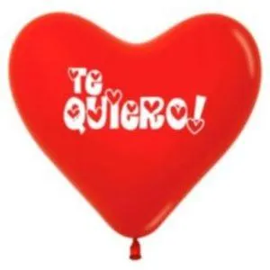 GLOBO CORAZON ROJO TE QUIERO FASHION SEMPERTEX