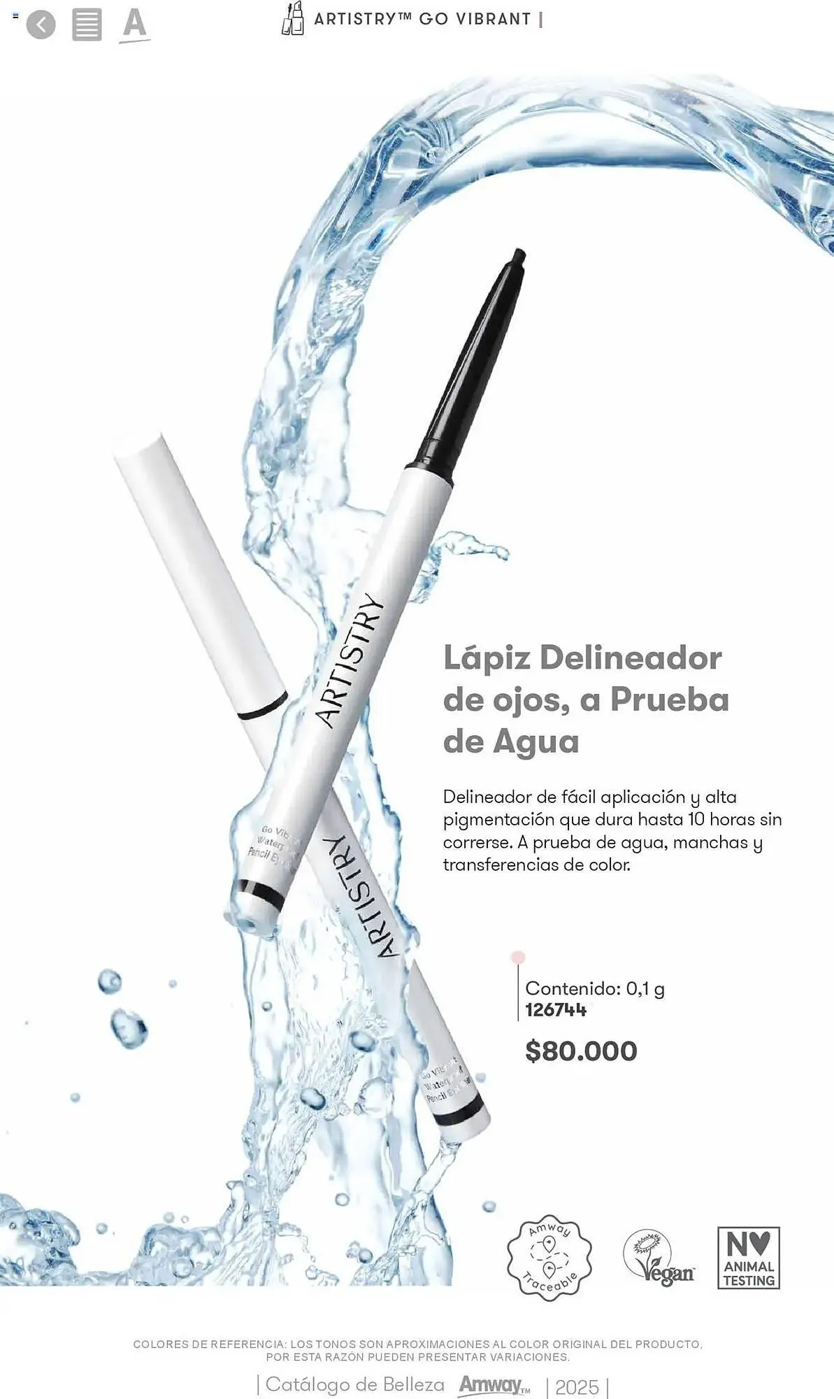 Catalogo de Catálogo Amway 30 de abril al 31 de marzo 2026 - Pag 39