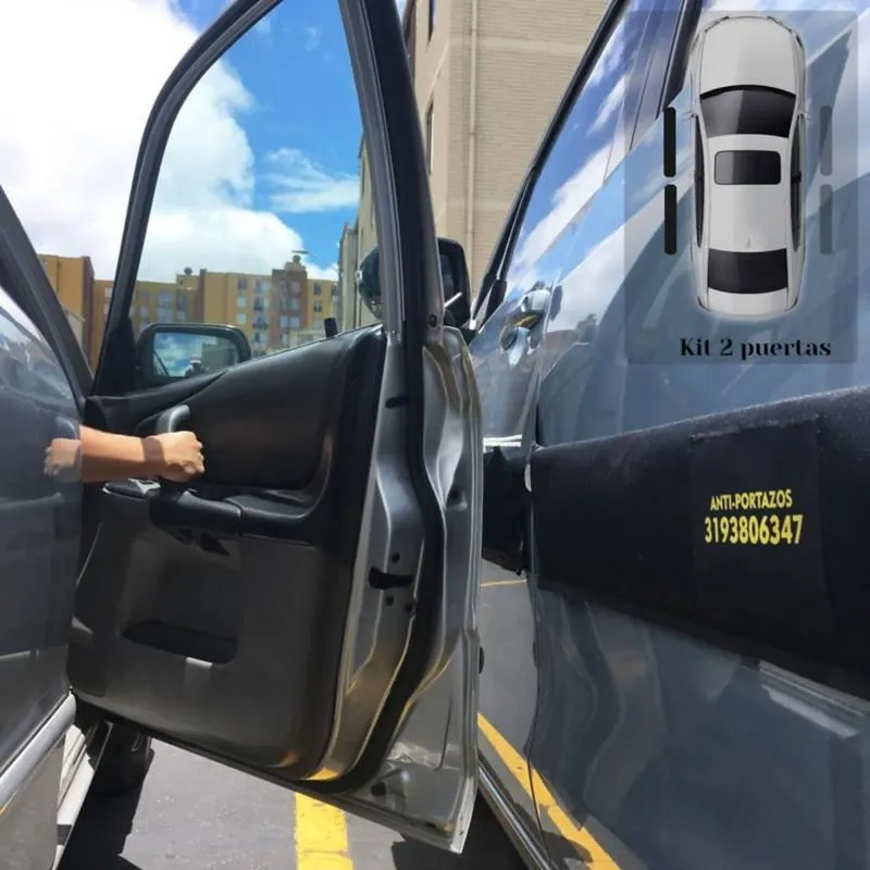 Protector Puerta Carro Magnetico Anti Portazo Rayon Golpe X2