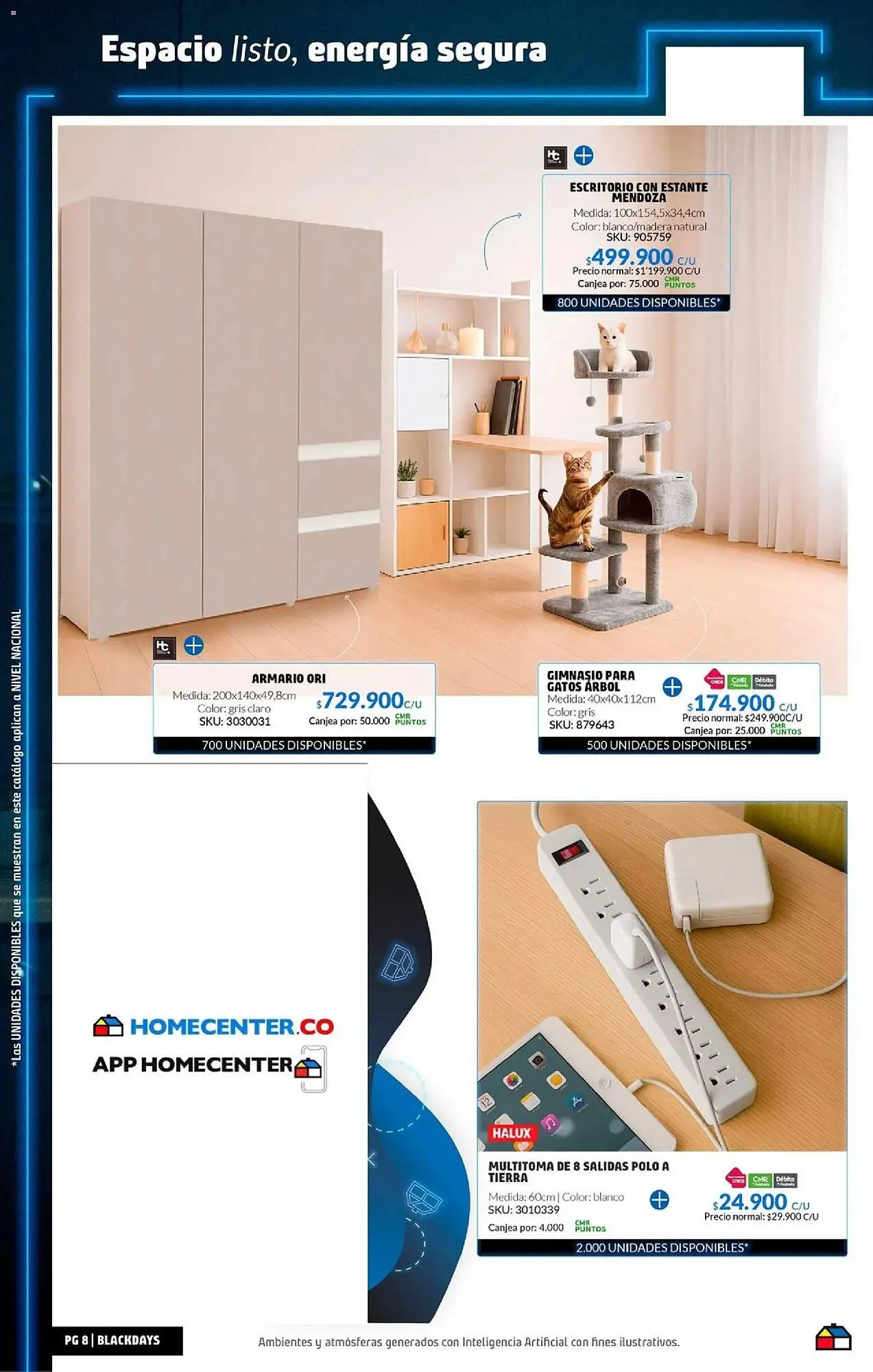 Catalogo de Catálogo Homecenter 29 de octubre al 3 de diciembre 2025 - Pag 8