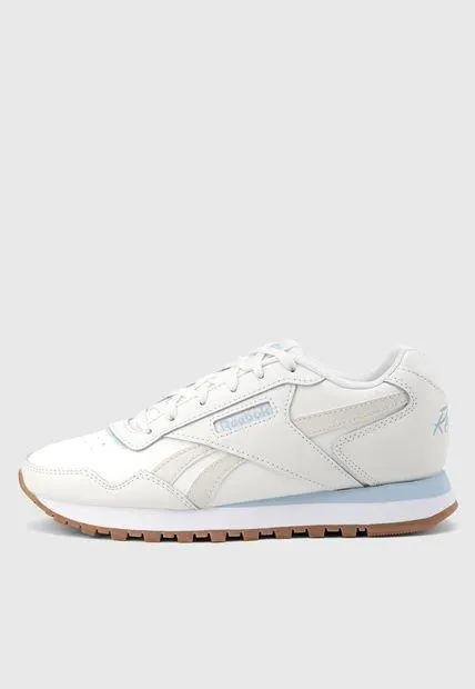 Tenis Lifestyle Blanco-Azul Claro-Beige Reebok Glide